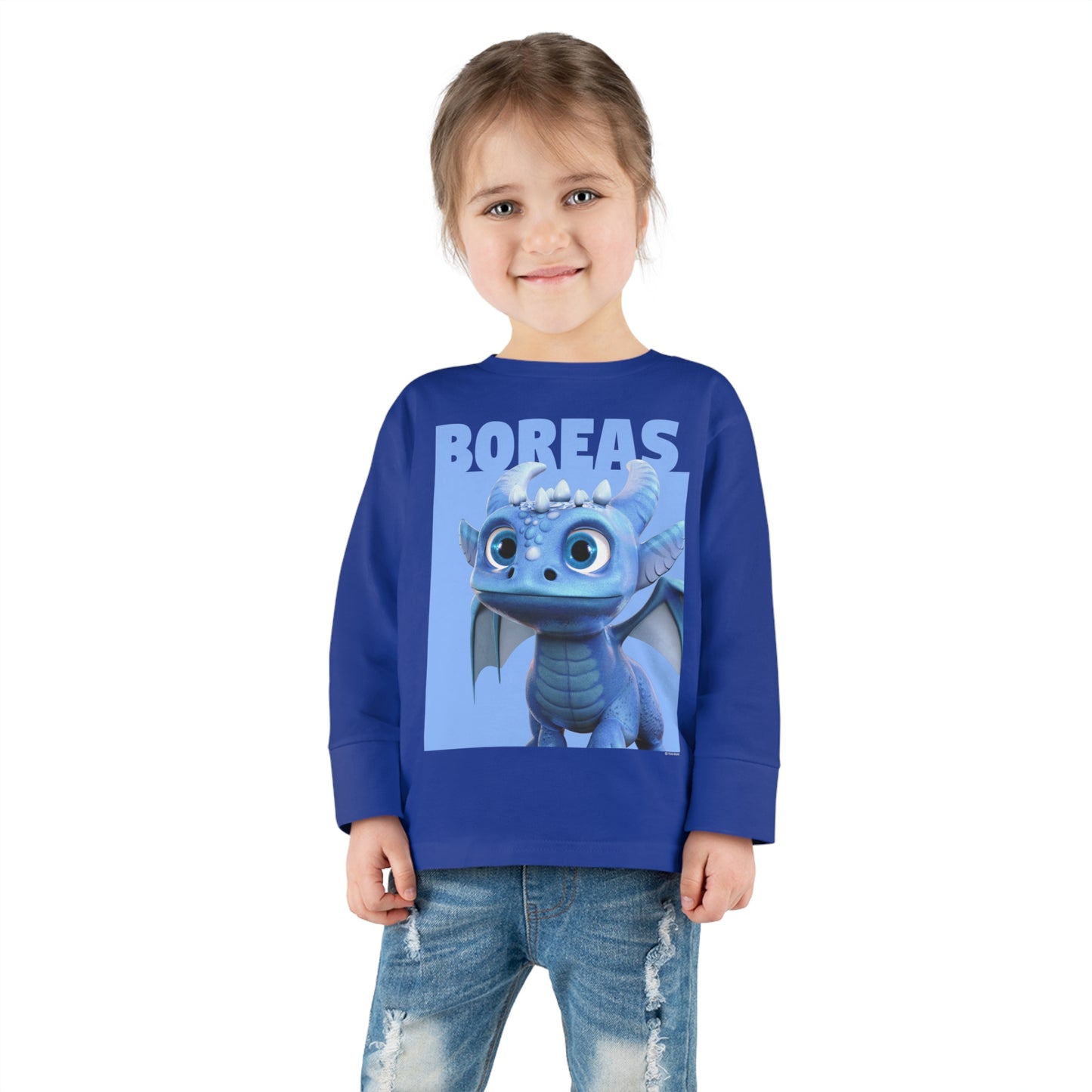 Boreas Color Block Toddler Long Sleeve Shirt