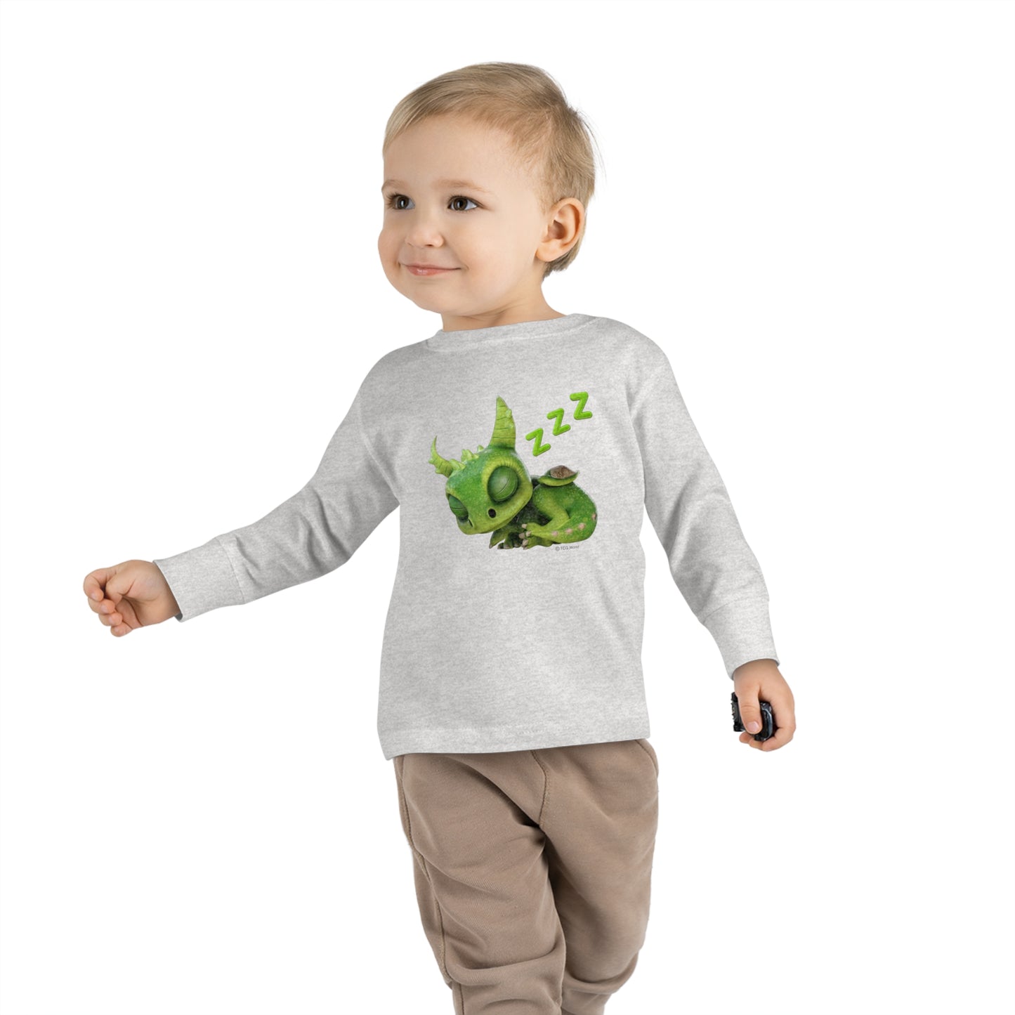 Gaia Sleeping Toddler Long Sleeve Shirt