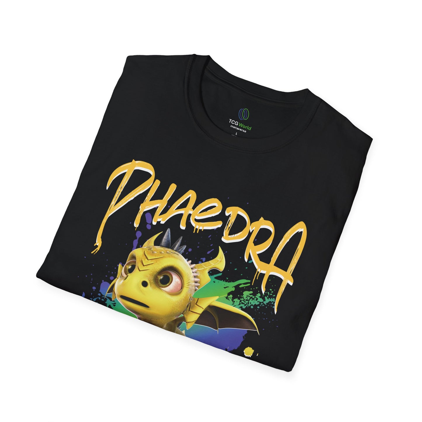Phaedra The Swift - Paint Splatter Unisex Adult Softstyle T-Shirt