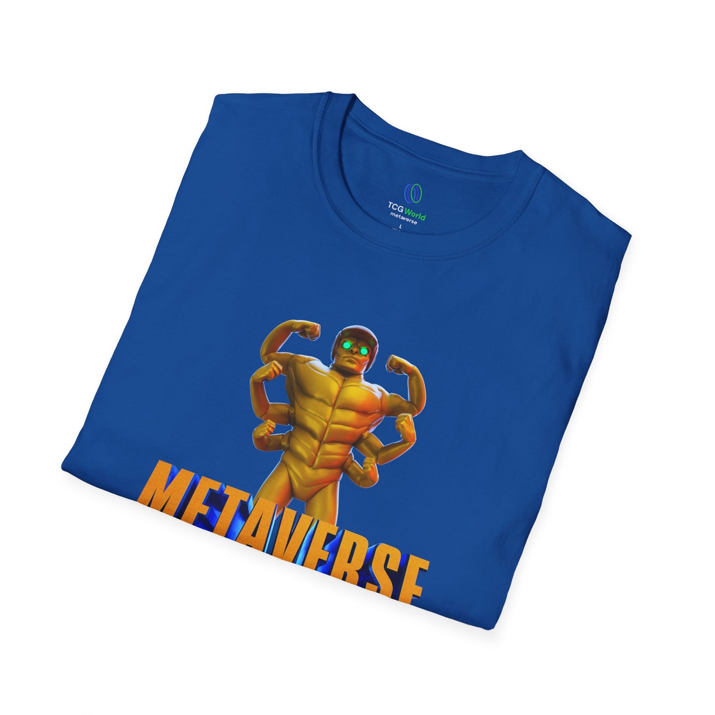 Helmix Metaverse Muscles - TCG World Metaverse Unisex Adult Softstyle T-Shirt