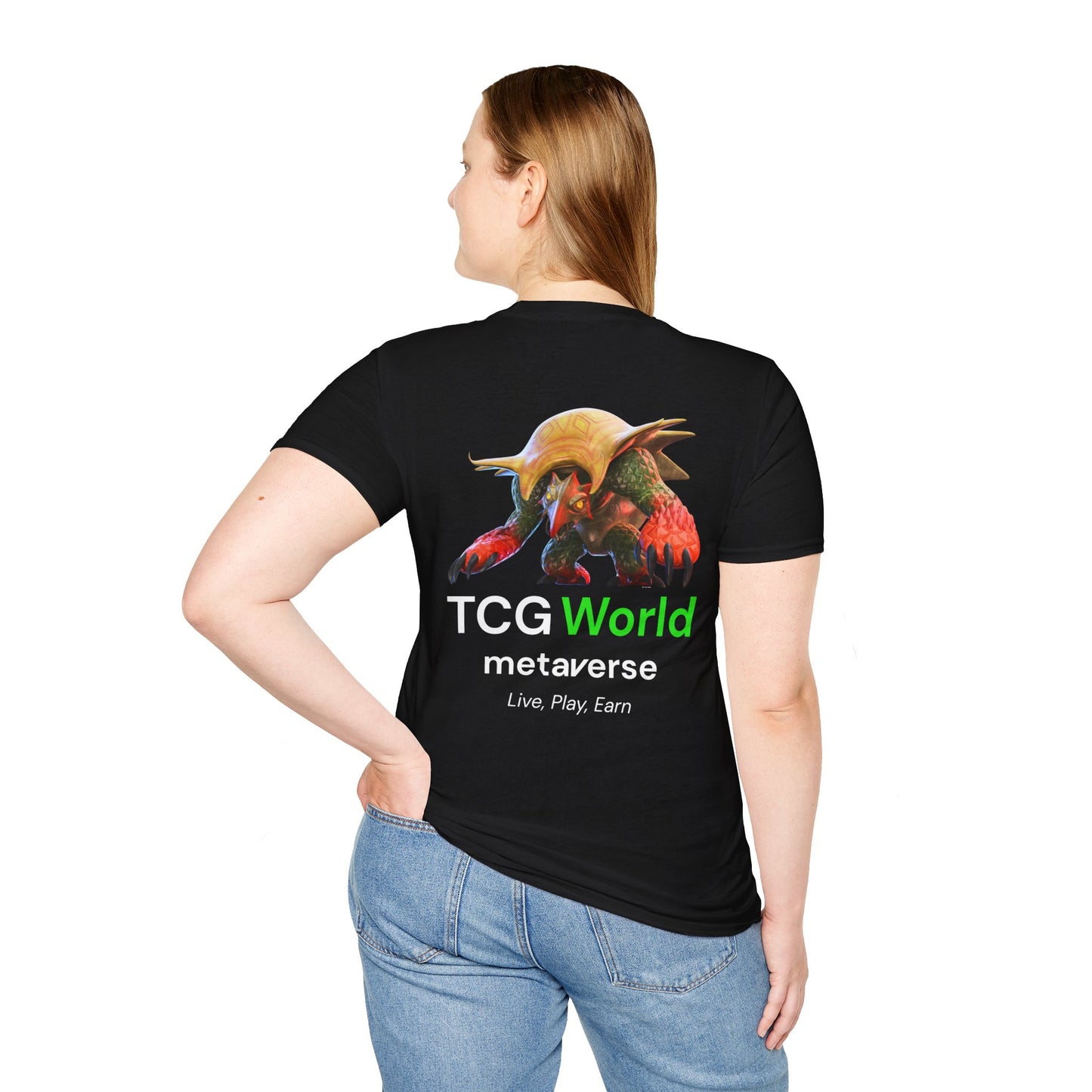 Turtank - TCG World Metaverse Sprite Unisex Adult Softstyle T-Shirt