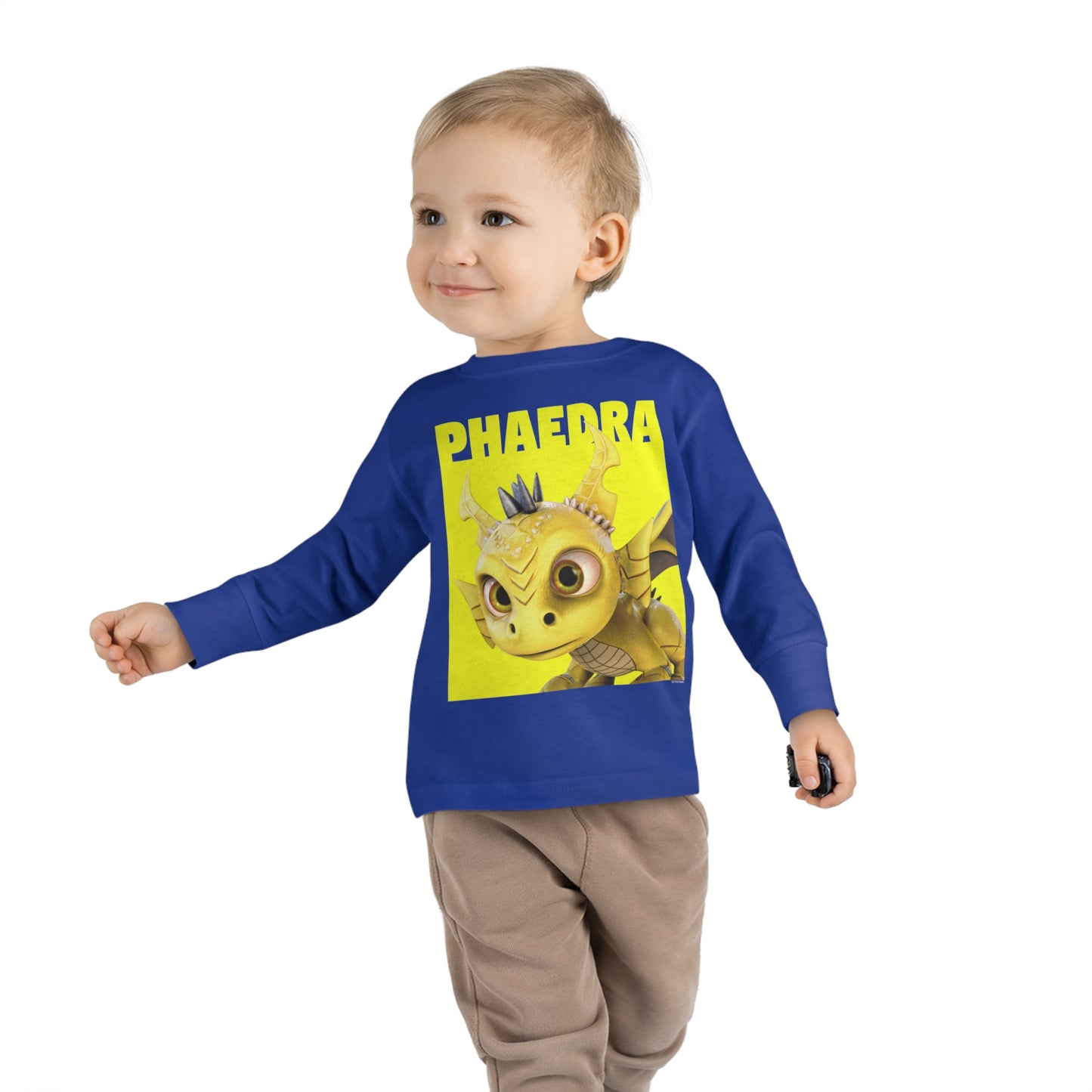 Phaedra Color Block Toddler Long Sleeve Shirt
