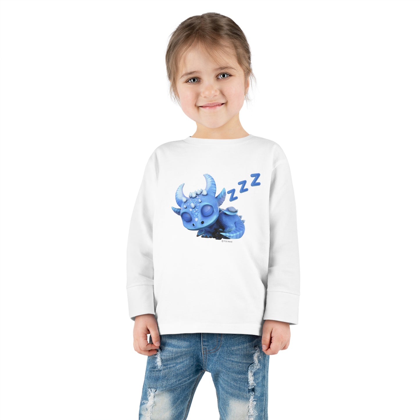 Boreas Sleeping Toddler Long Sleeve Shirt