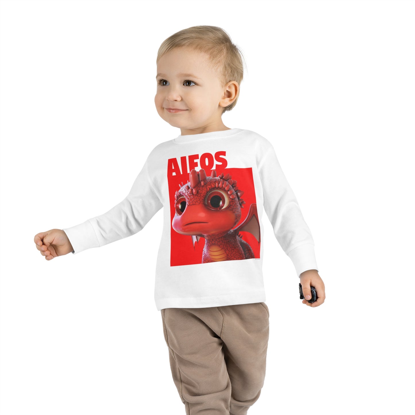 Aifos Color Block Toddler Long Sleeve Shirt