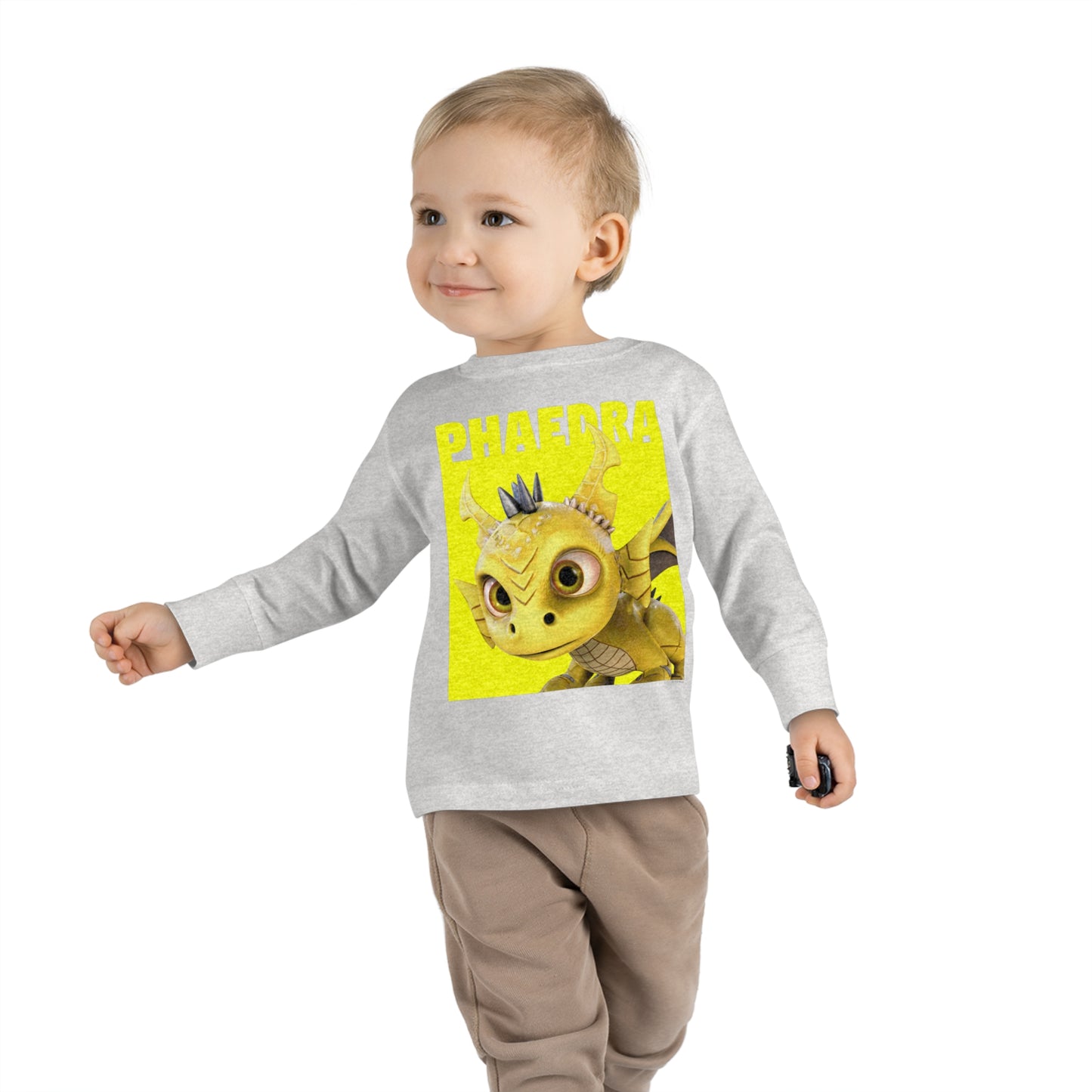 Phaedra Color Block Toddler Long Sleeve Shirt