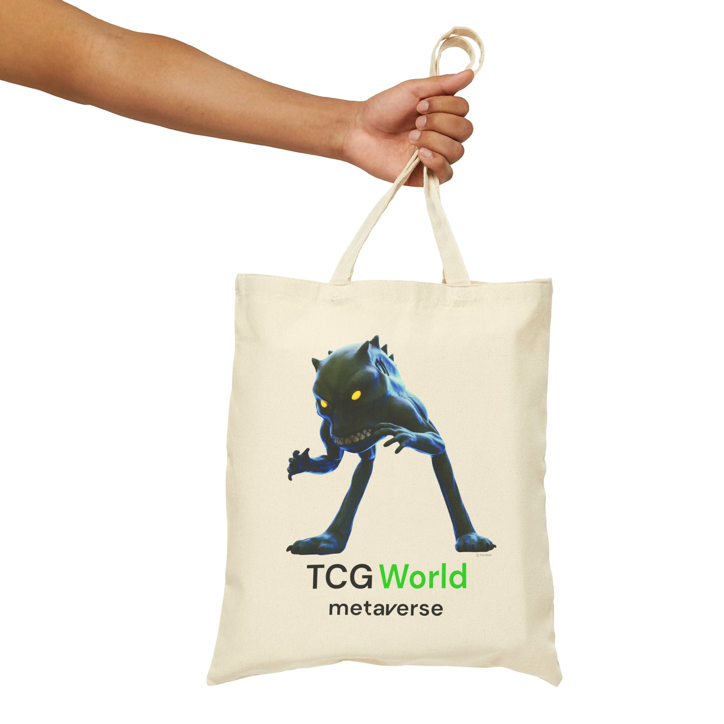 Grimlash - TCG World Metaverse Sprite Canvas Tote Bag