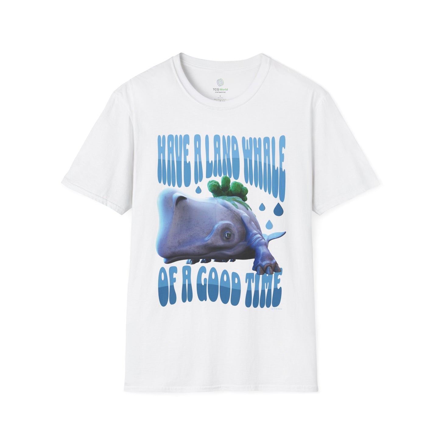 Whaland - Have A Land Whale of a Good Time Unisex Adult Softstyle T-Shirt
