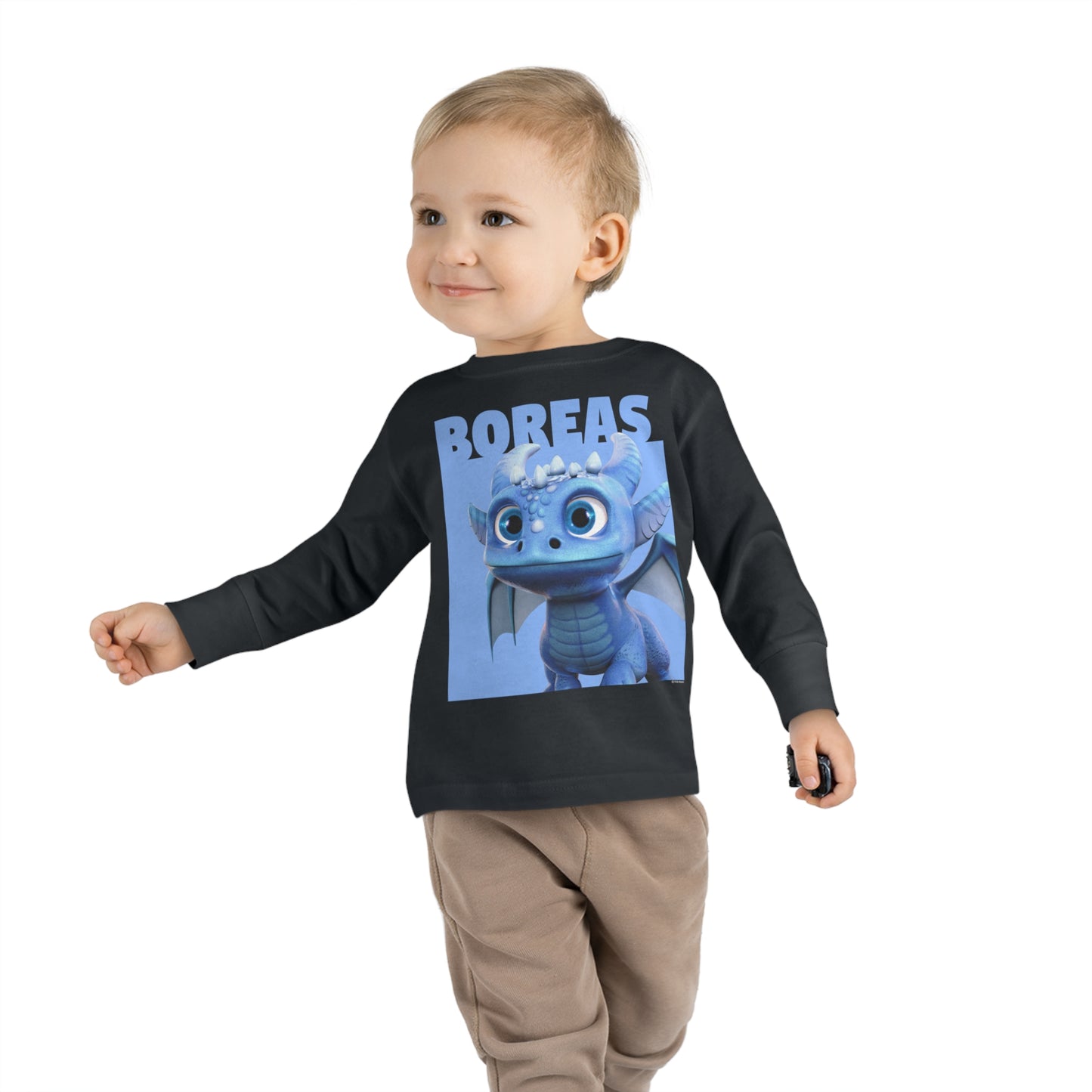 Boreas Color Block Toddler Long Sleeve Shirt