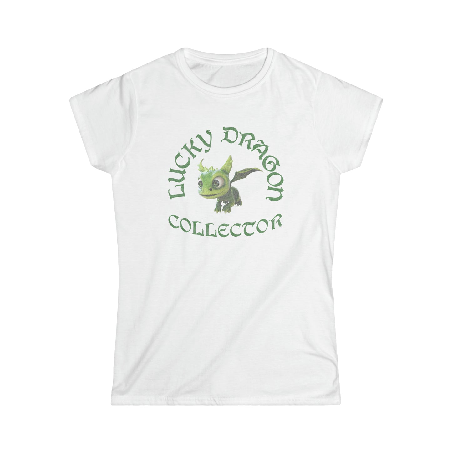 Lucky Dragon Collector Gaia Saint Patrick's Day - Women's Softstyle Tee T-Shirt