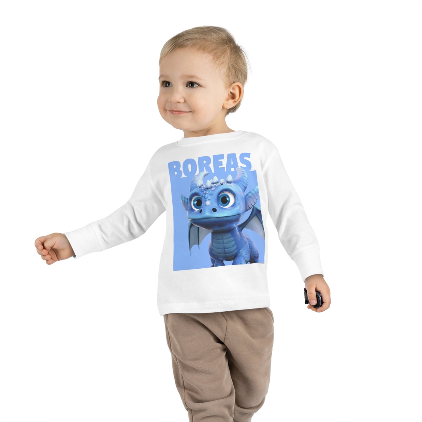 Boreas Color Block Toddler Long Sleeve Shirt