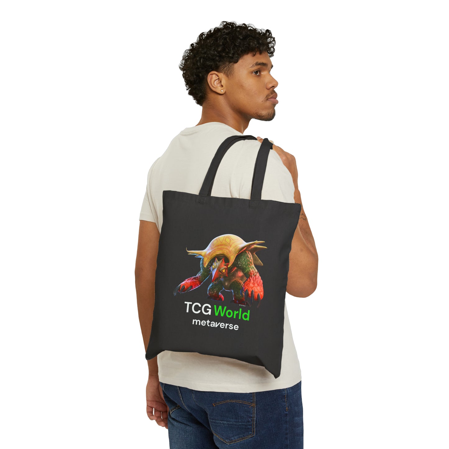 Turtank - TCG World Metaverse Sprite Canvas Tote Bag