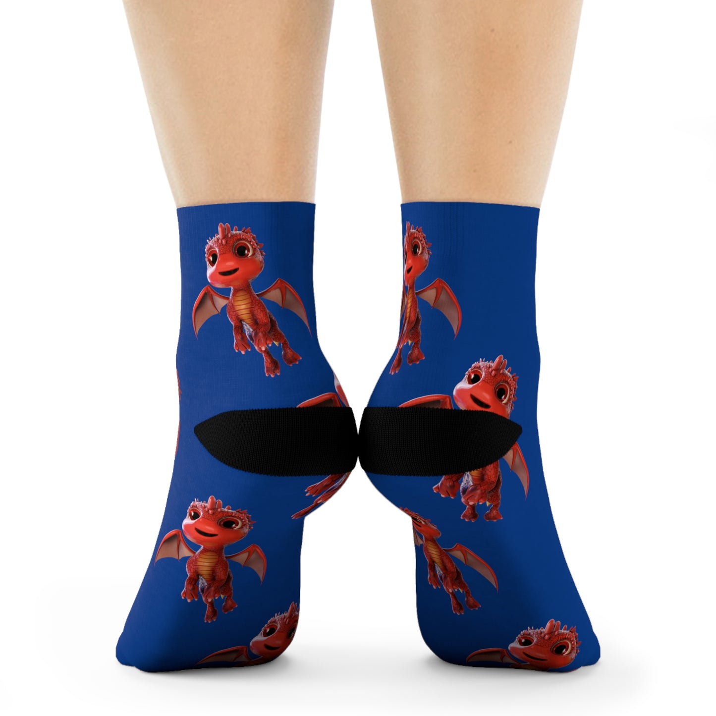 Flying Aifos Crew Socks - Adult (Dark Blue)