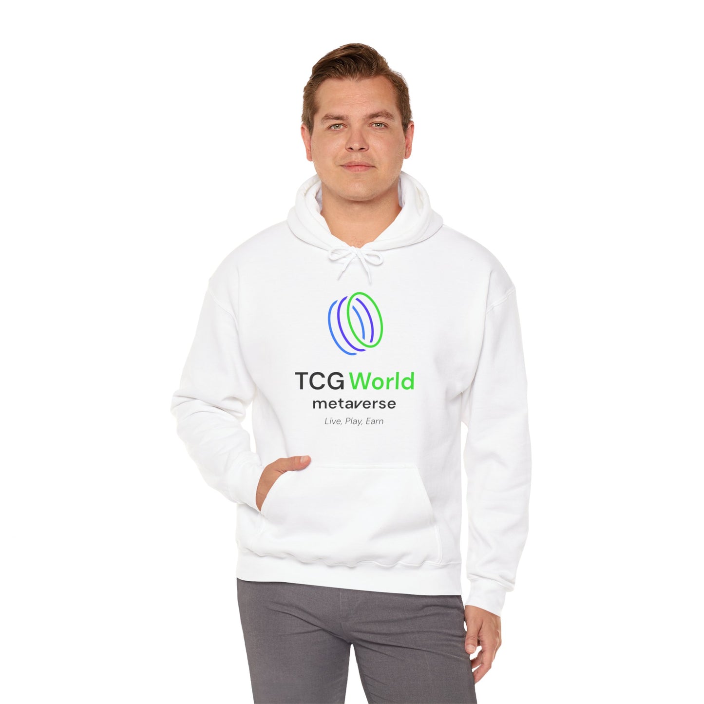 TCG World Hoodie, Classic Adult Unisex Heavy Blend™ Hooded Sweatshirt