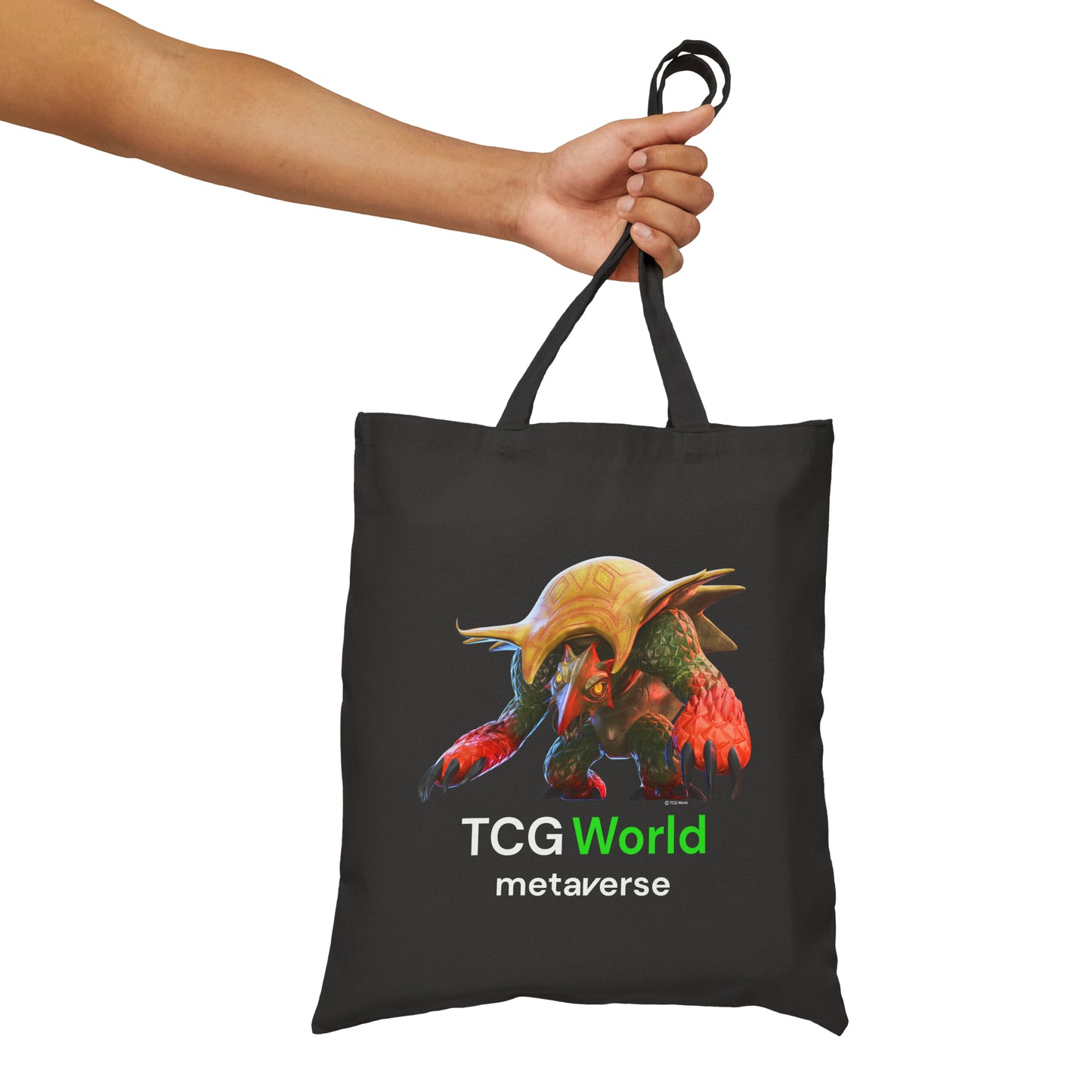 Turtank - TCG World Metaverse Sprite Canvas Tote Bag