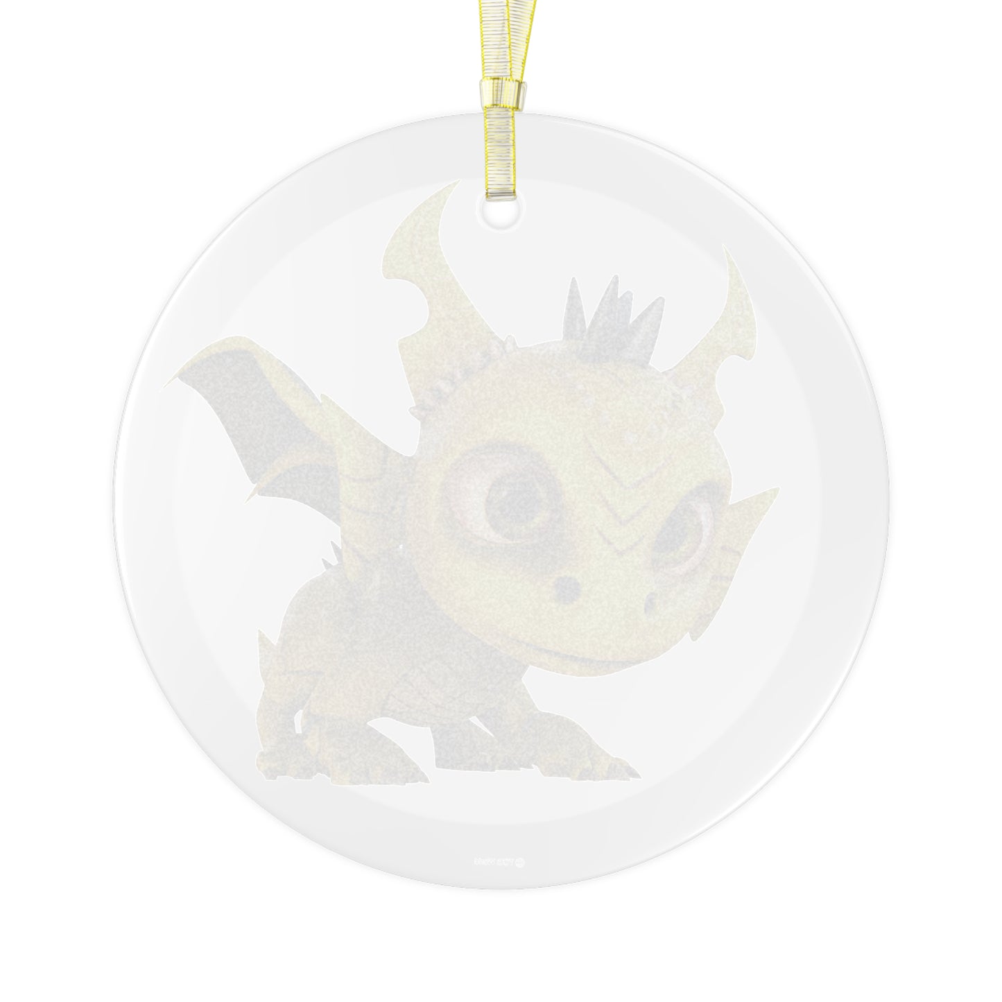 Baby Phaedra Dragon Glass Ornament