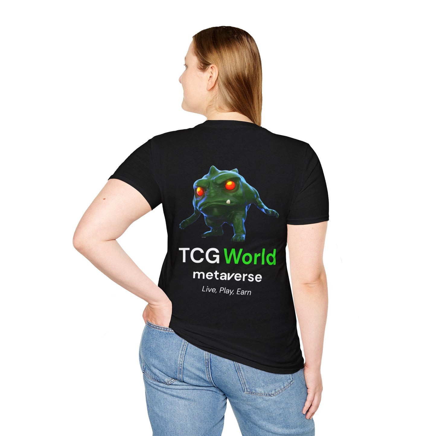 Grom - TCG World Metaverse Sprite Unisex Adult Softstyle T-Shirt