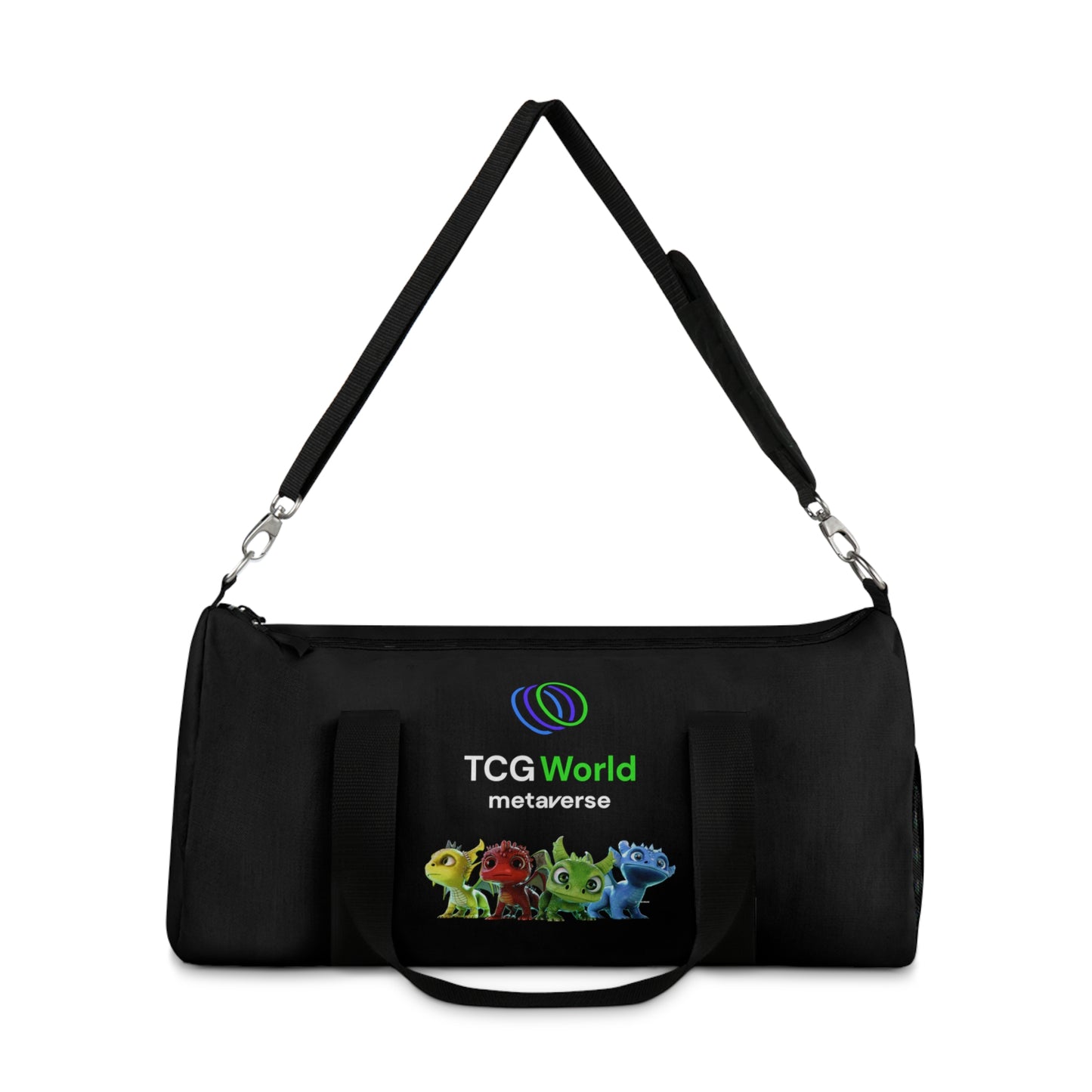 TCG World Dragons Travel Duffel Bag - Black