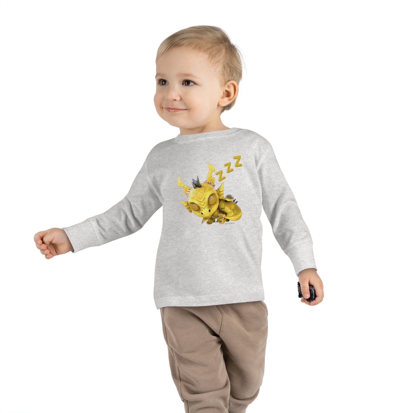 Phaedra Sleeping Toddler Long Sleeve Shirt