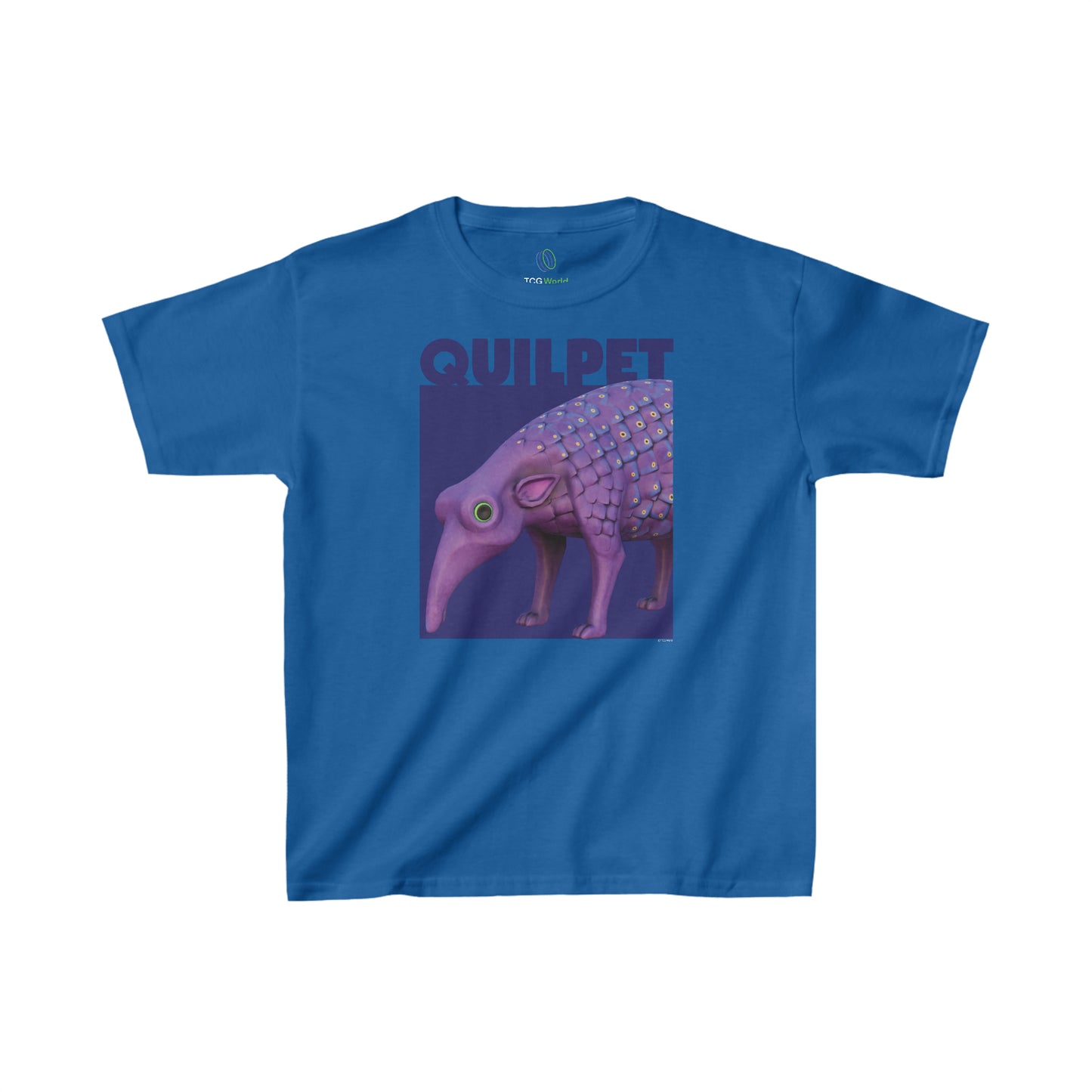 Quilpet Color Block - Kids Heavy Cotton™ Tee T-Shirt