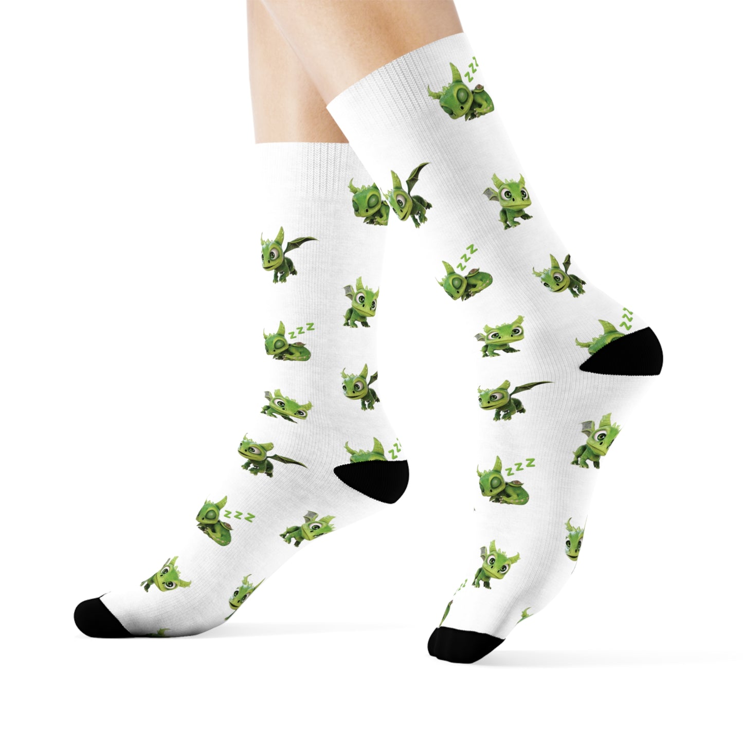 Gaia Sleeping Crew Socks - Adult