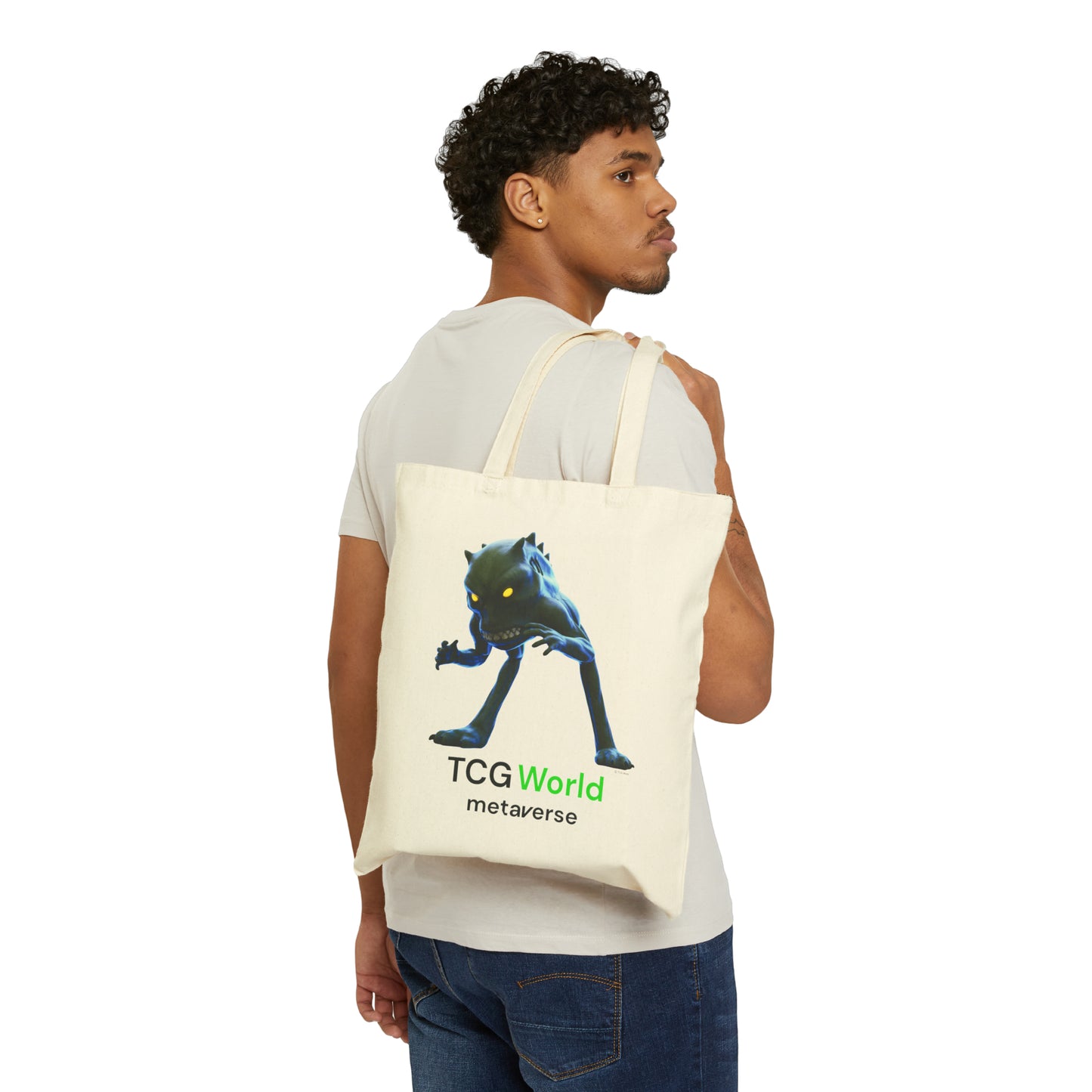 Grimlash - TCG World Metaverse Sprite Canvas Tote Bag