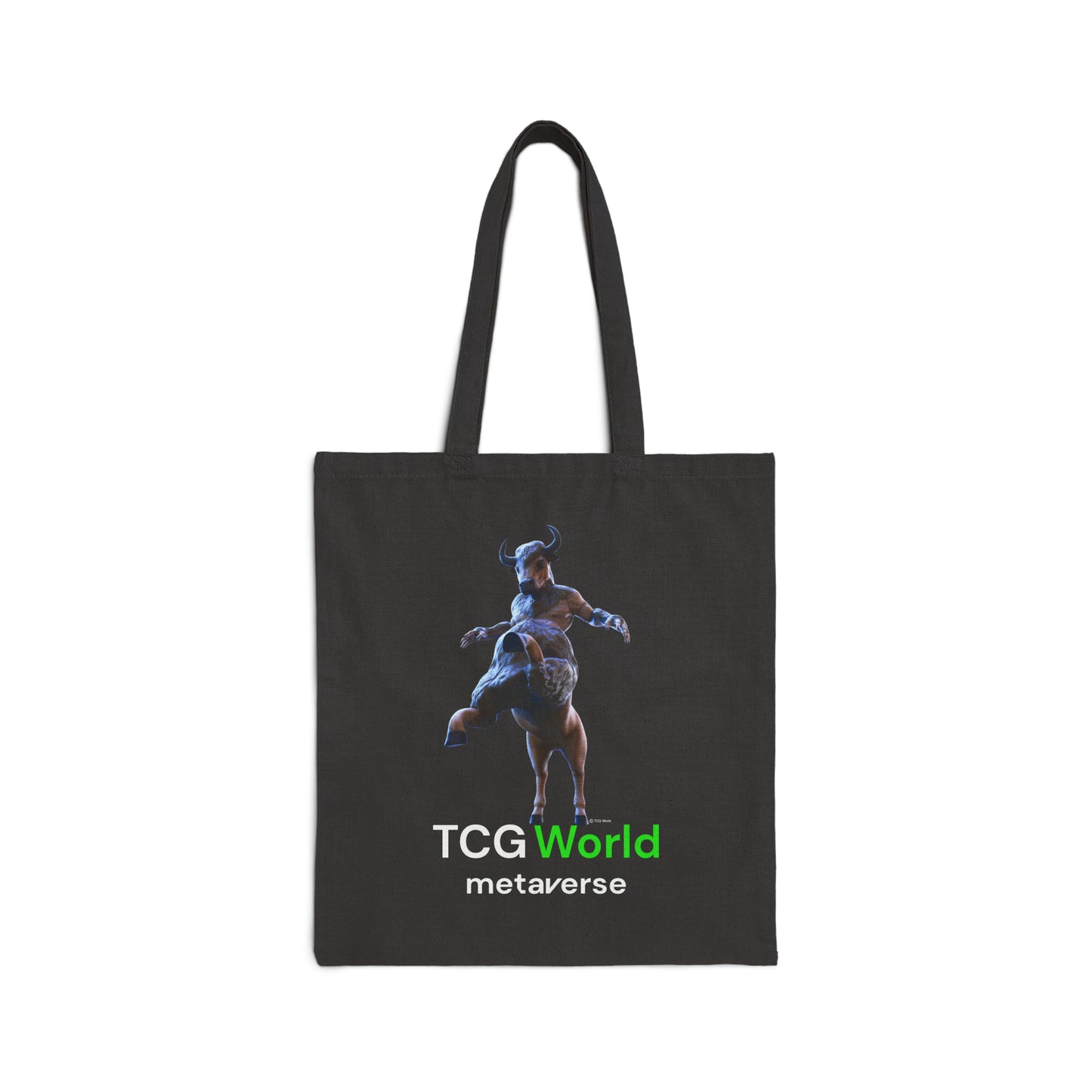 Taurmax - TCG World Metaverse Sprite Canvas Tote Bag
