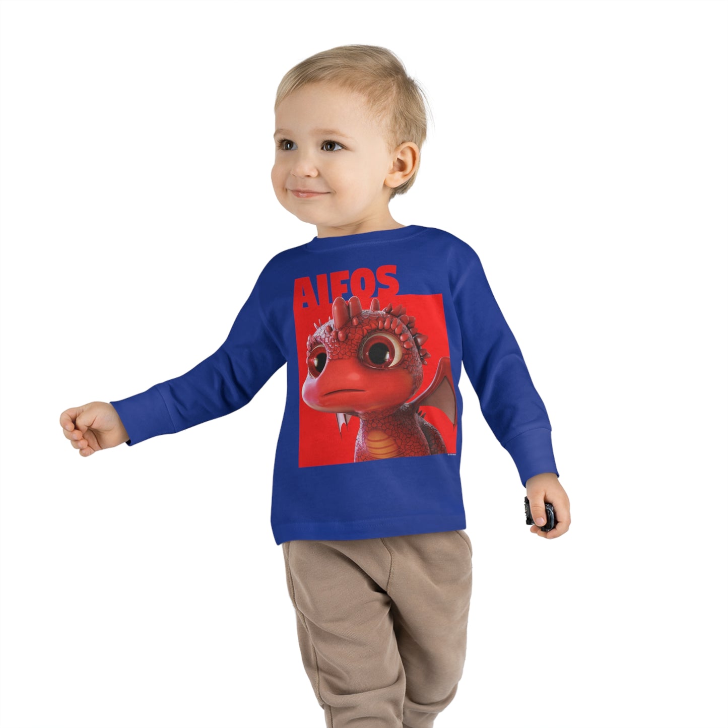 Aifos Color Block Toddler Long Sleeve Shirt