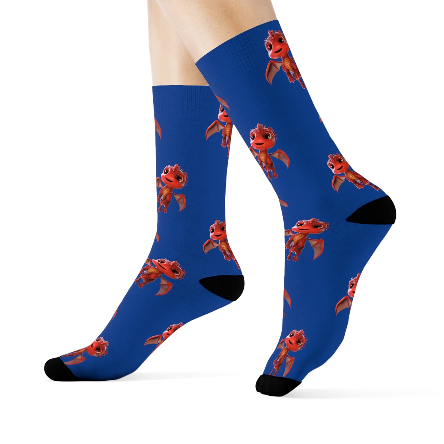 Flying Aifos Crew Socks - Adult (Dark Blue)