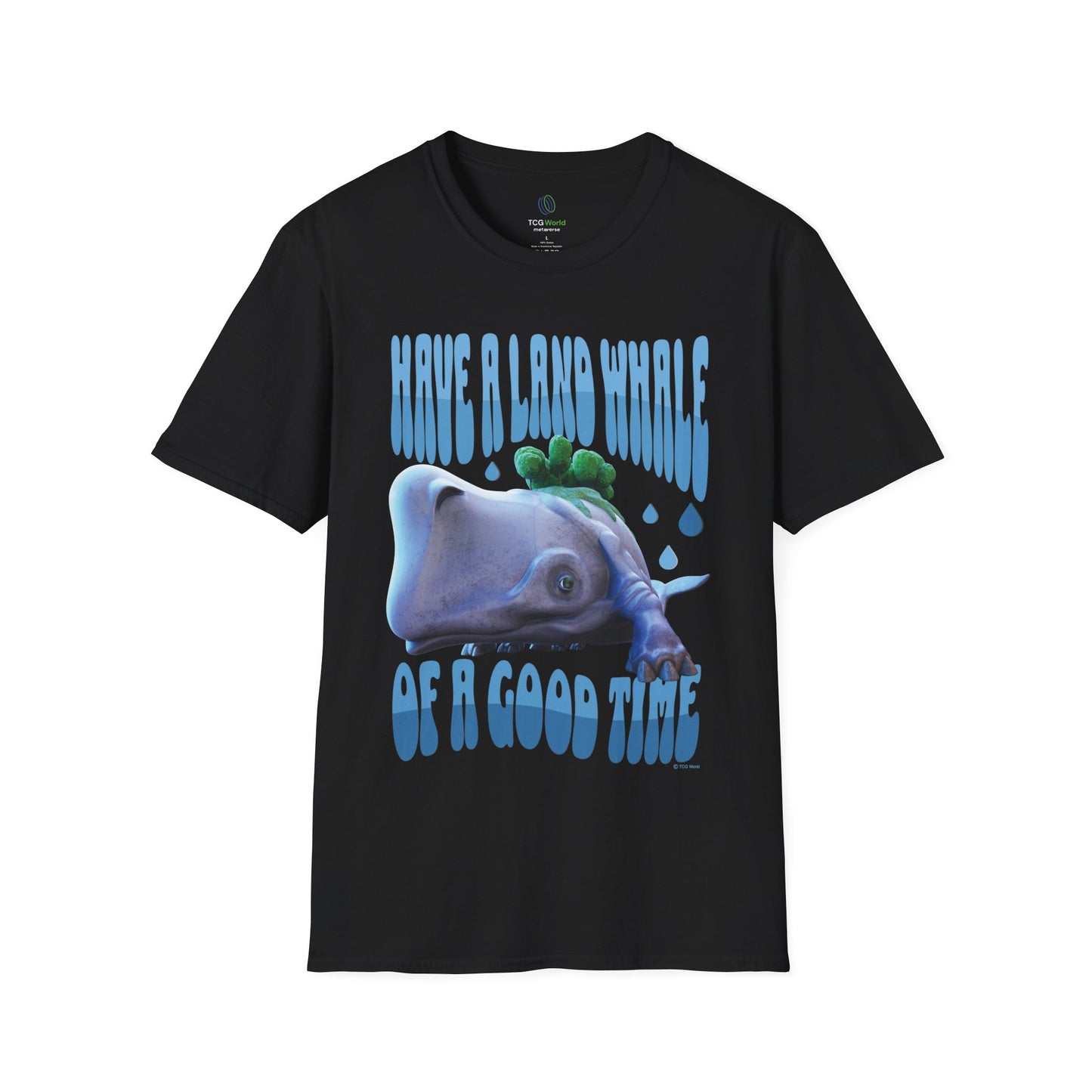 Whaland - Have A Land Whale of a Good Time Unisex Adult Softstyle T-Shirt