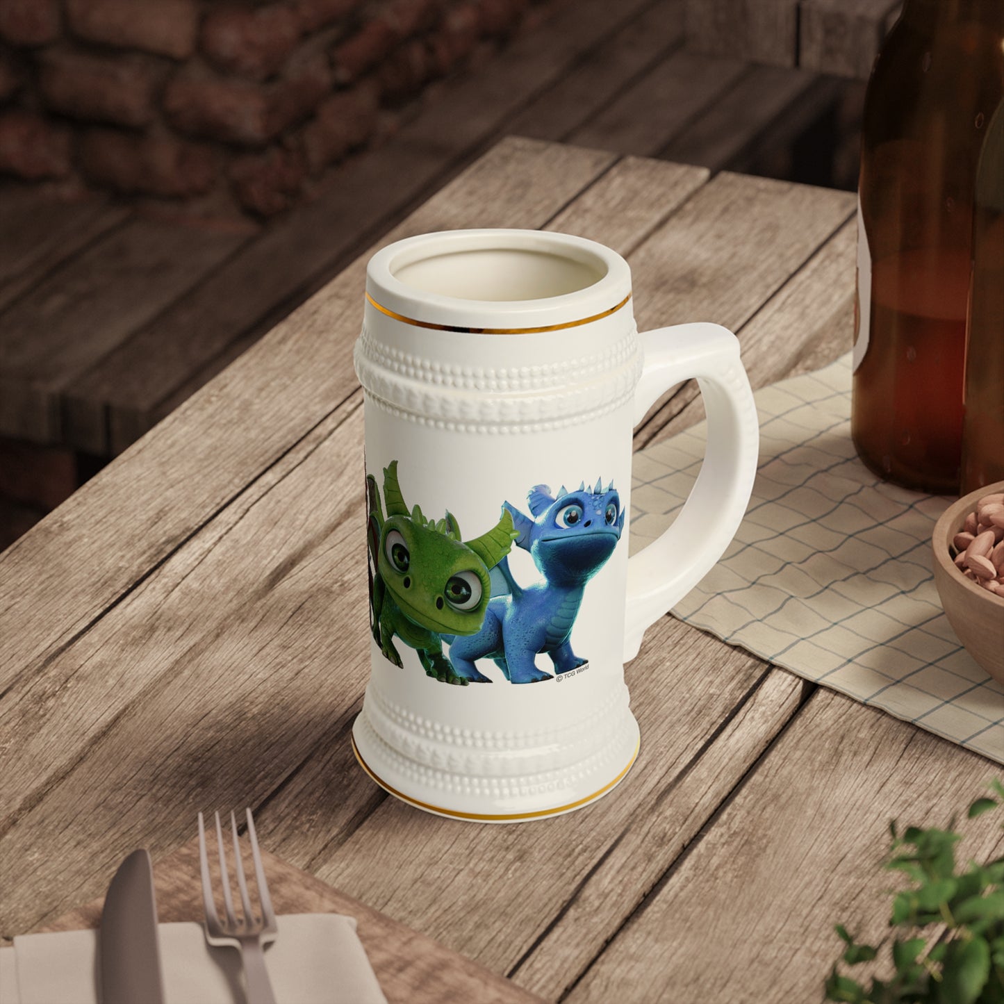 Baby Dragons Beer Stein Mug
