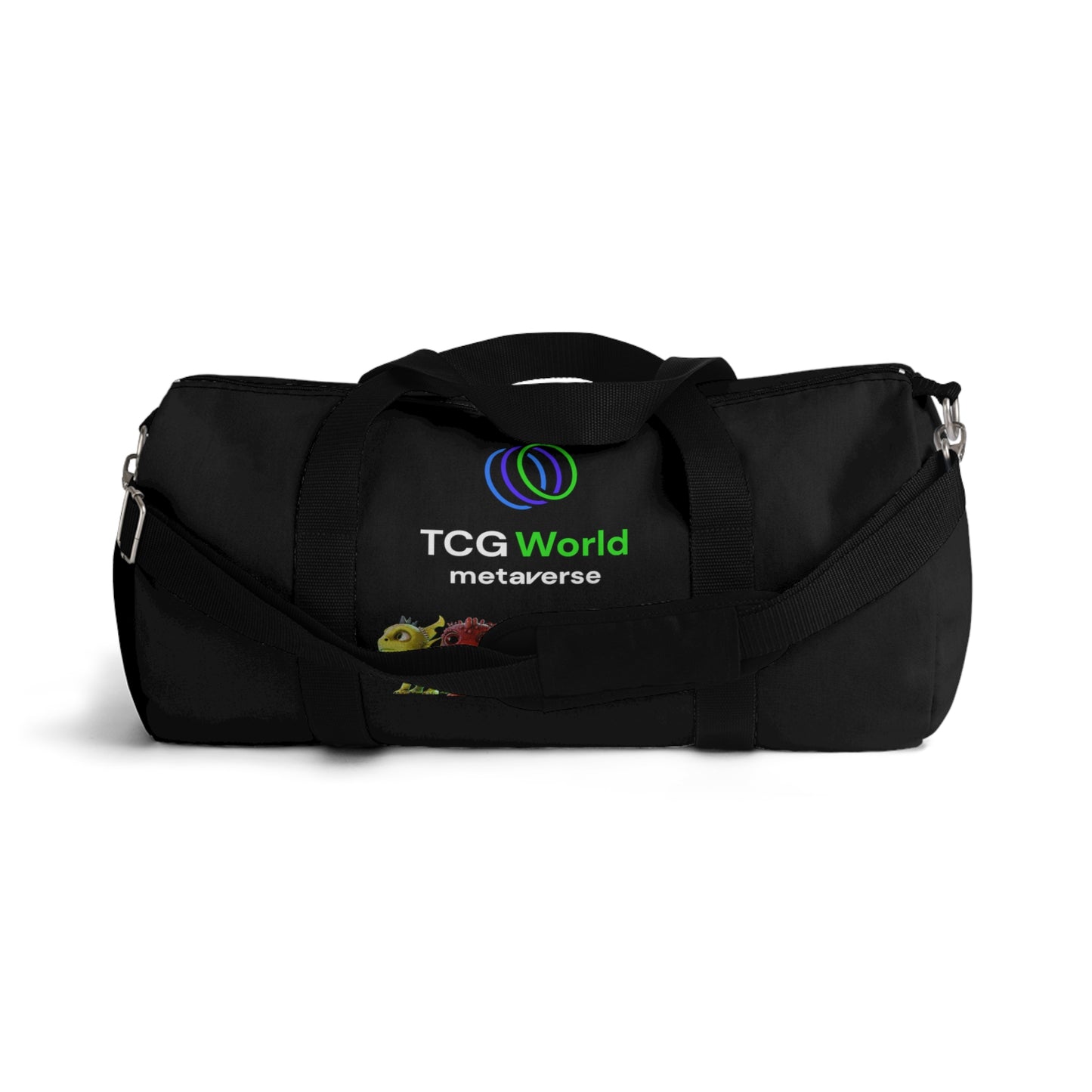 TCG World Dragons Travel Duffel Bag - Black