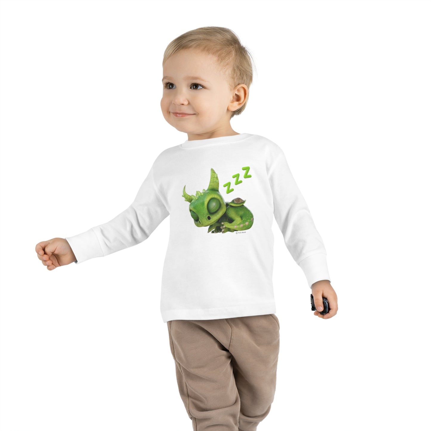 Gaia Sleeping Toddler Long Sleeve Shirt