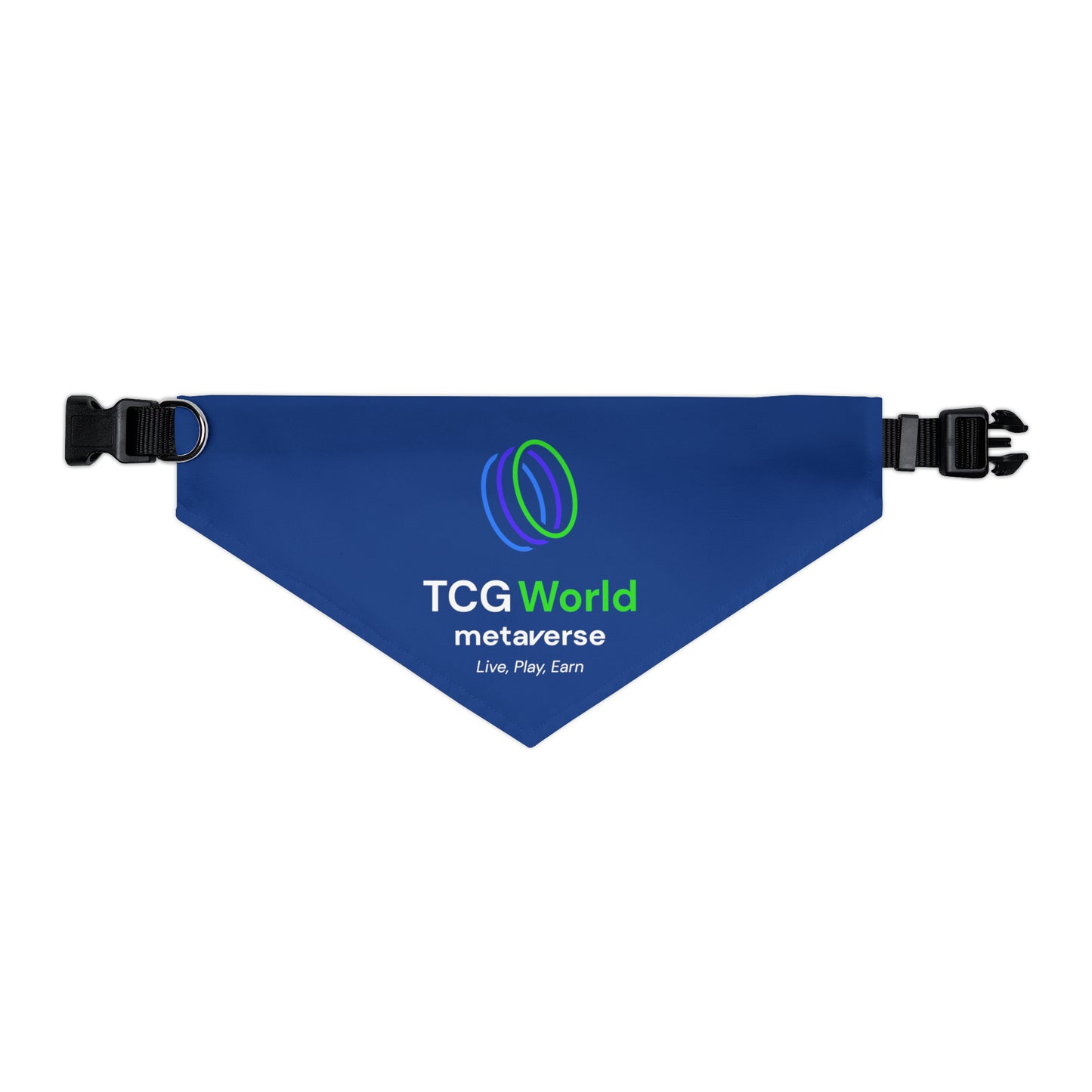 TCG World Metaverse Pet Gear - Pet Bandana Collar (Blue)
