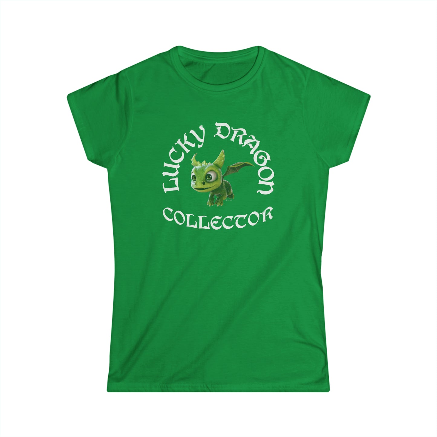 Lucky Dragon Collector Gaia Saint Patrick's Day - Women's Softstyle Tee T-Shirt