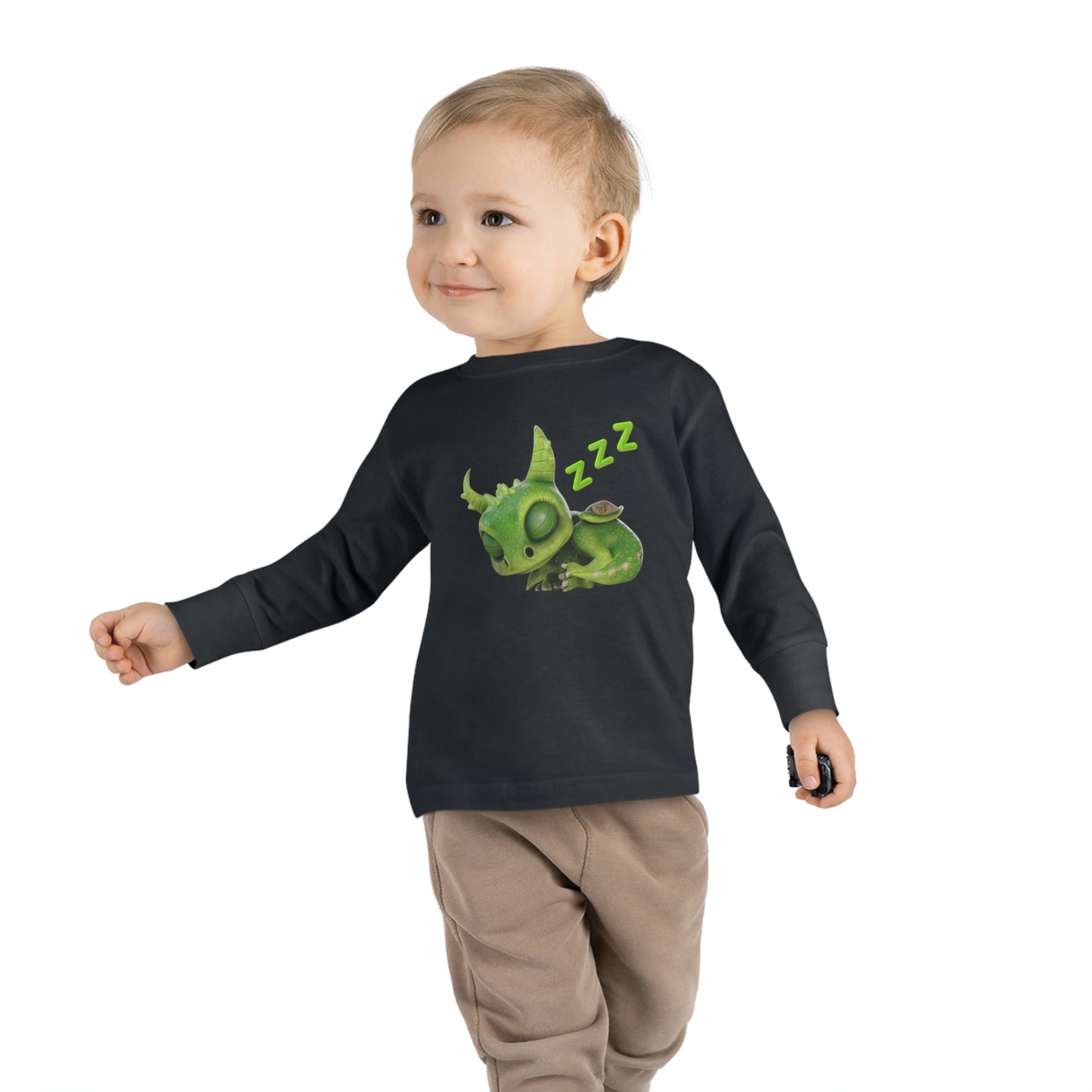 Gaia Sleeping Toddler Long Sleeve Shirt