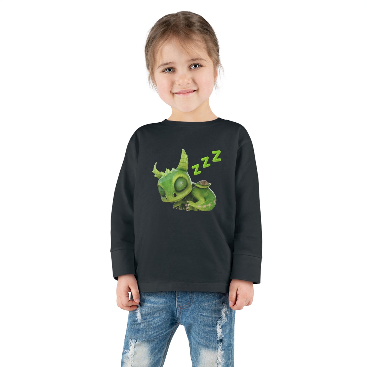 Gaia Sleeping Toddler Long Sleeve Shirt