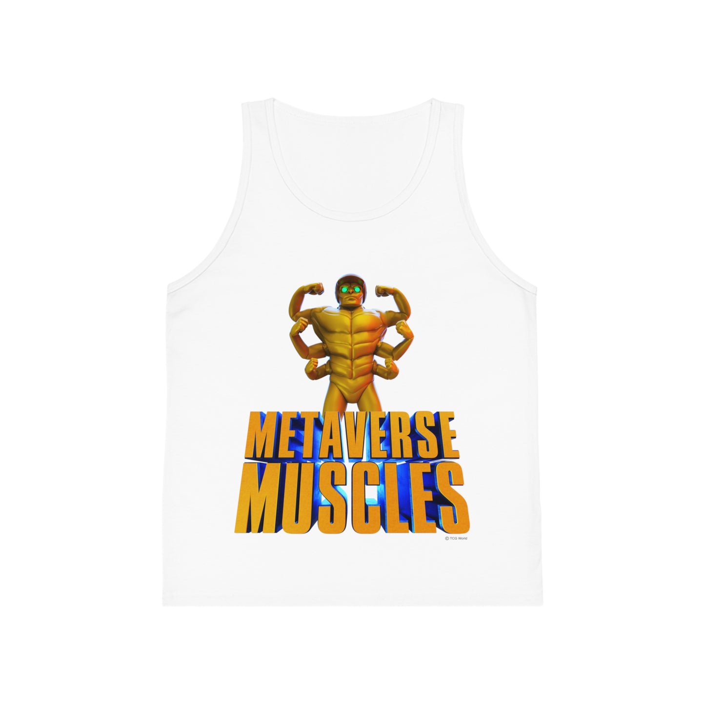 Helmix Metaverse Muscles - TCG World Metaverse Kid's Jersey Tank Top Shirt