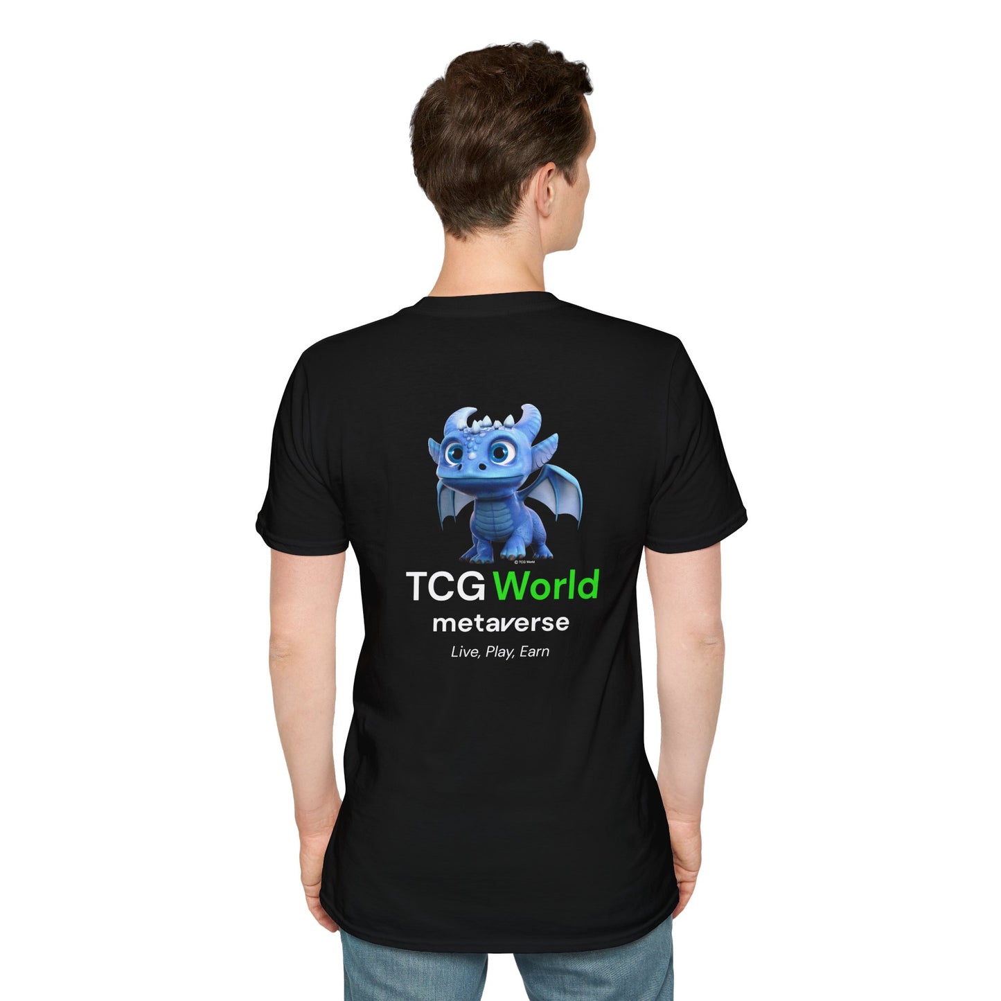 Boreas Front and Back Unisex Adult Softstyle T-Shirt