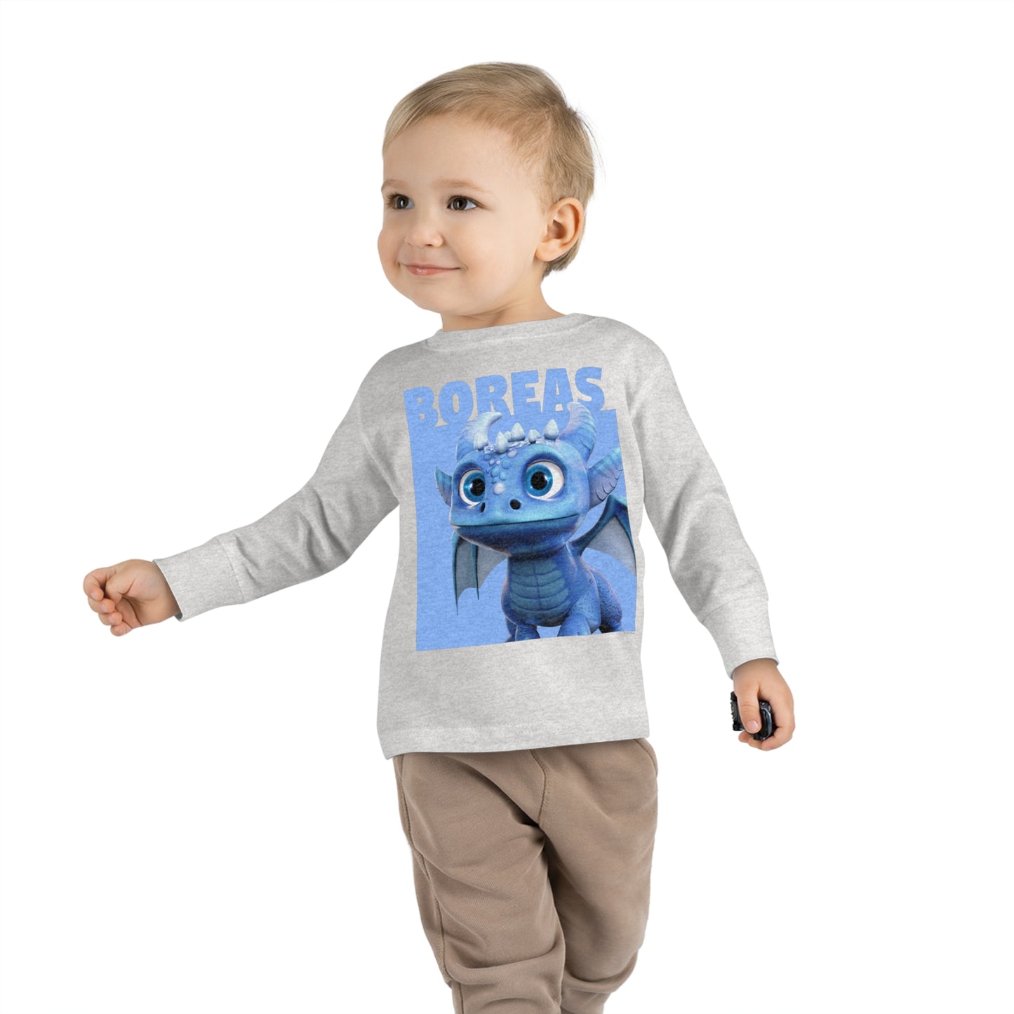 Boreas Color Block Toddler Long Sleeve Shirt