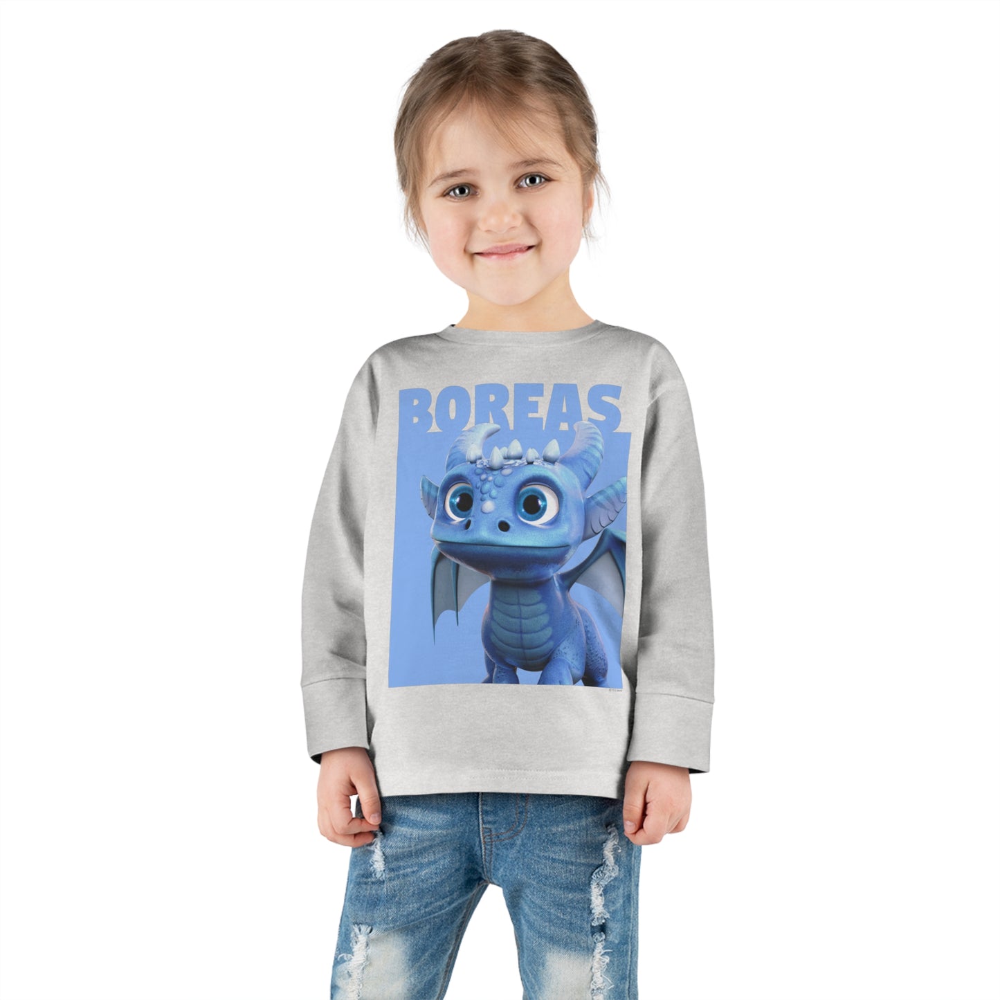 Boreas Color Block Toddler Long Sleeve Shirt