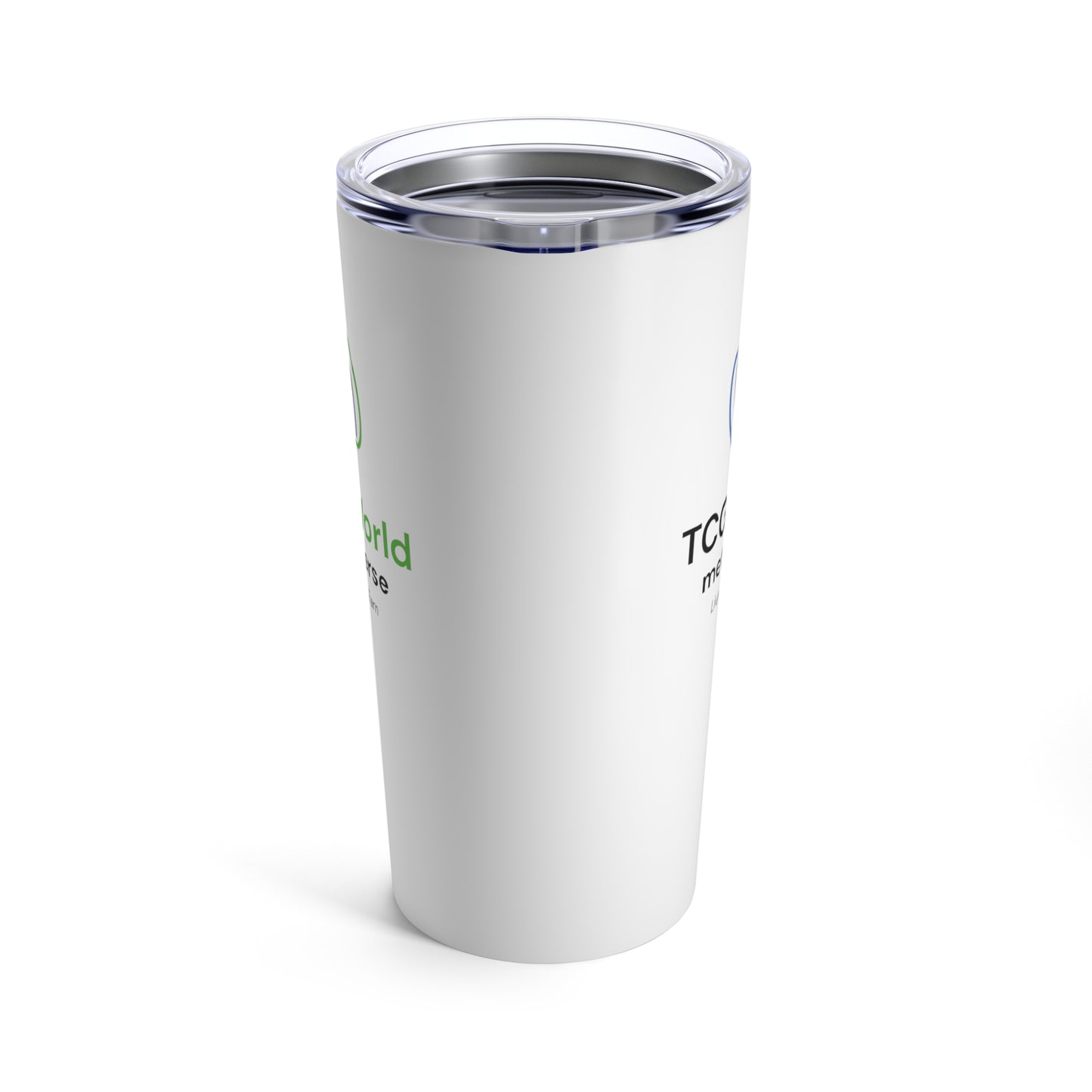 TCG World Drink Tumbler, 20oz White