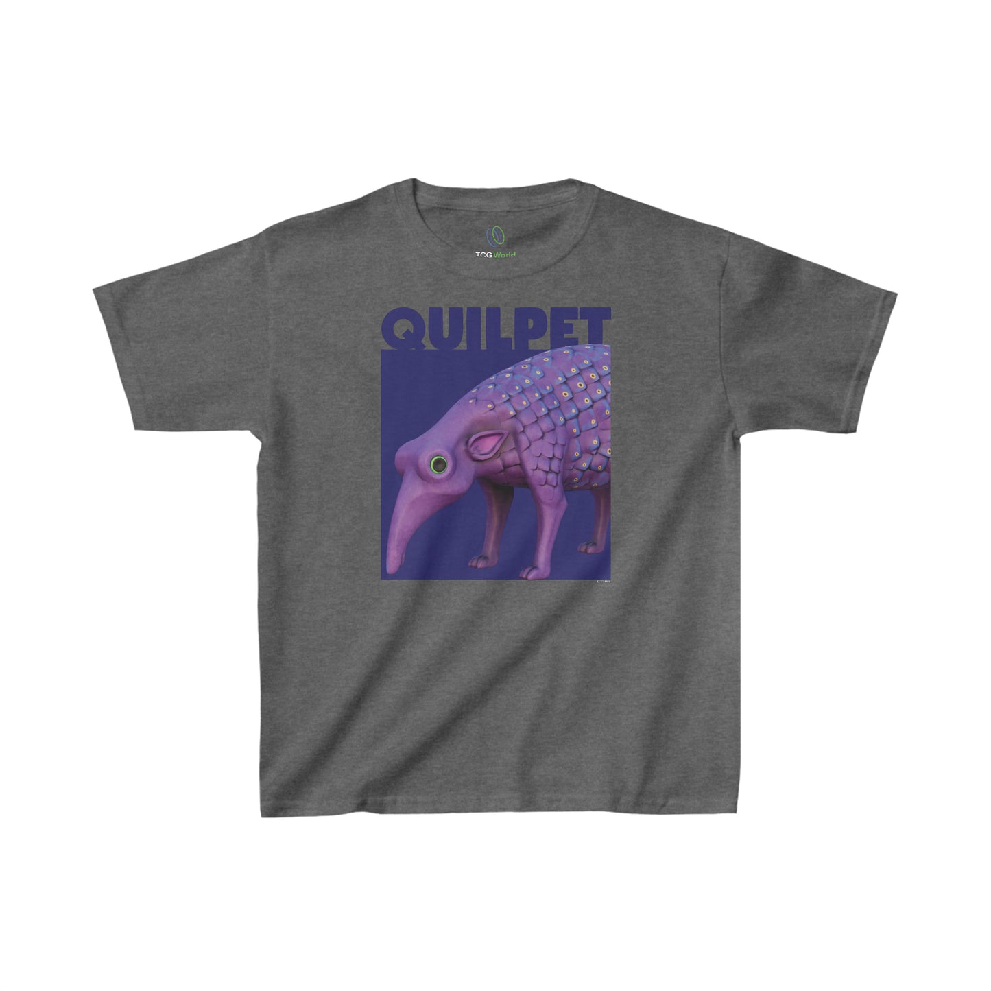 Quilpet Color Block - Kids Heavy Cotton™ Tee T-Shirt