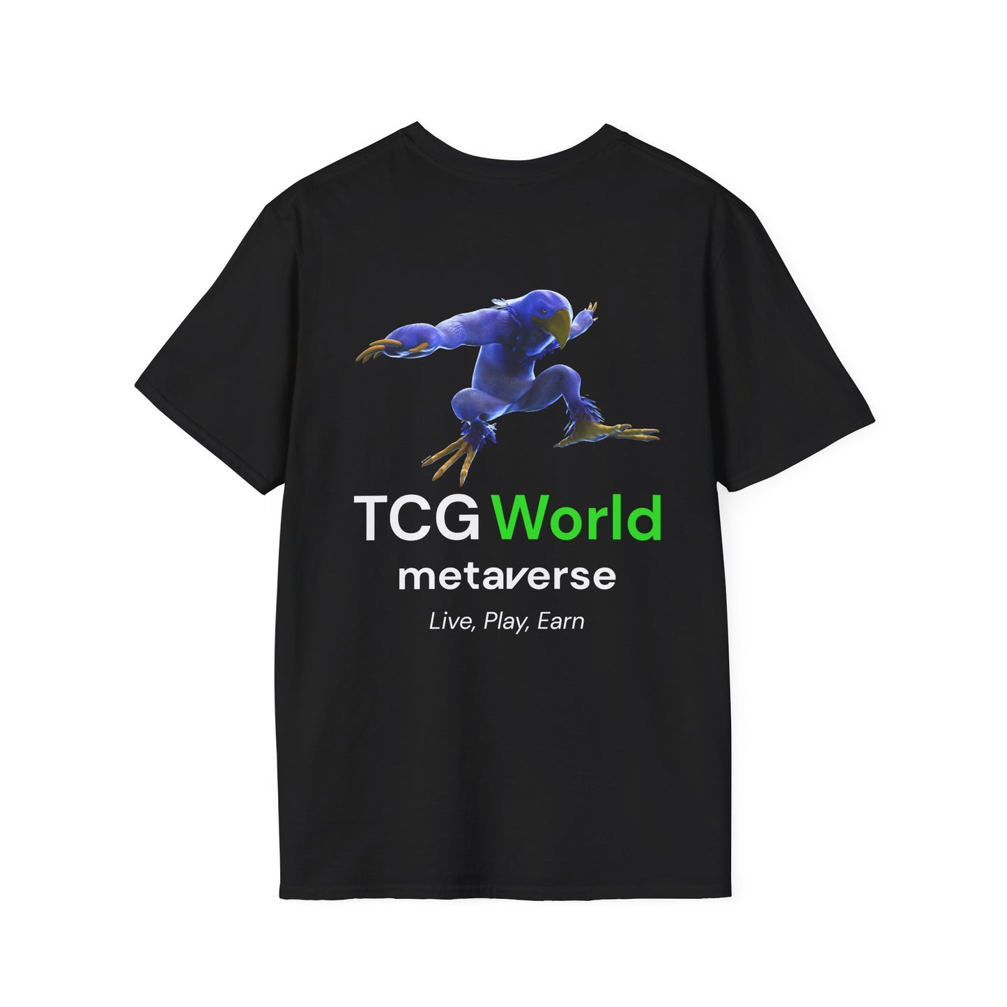Vulclash - TCG World Metaverse Sprite Unisex Adult Softstyle T-Shirt
