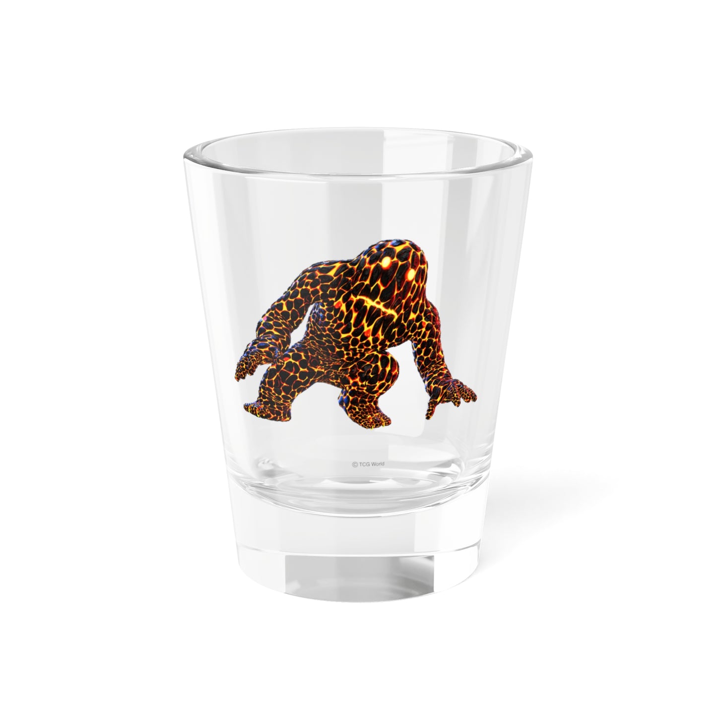 Lava Man - TCG World Sprite Shot Glass, 1.5oz