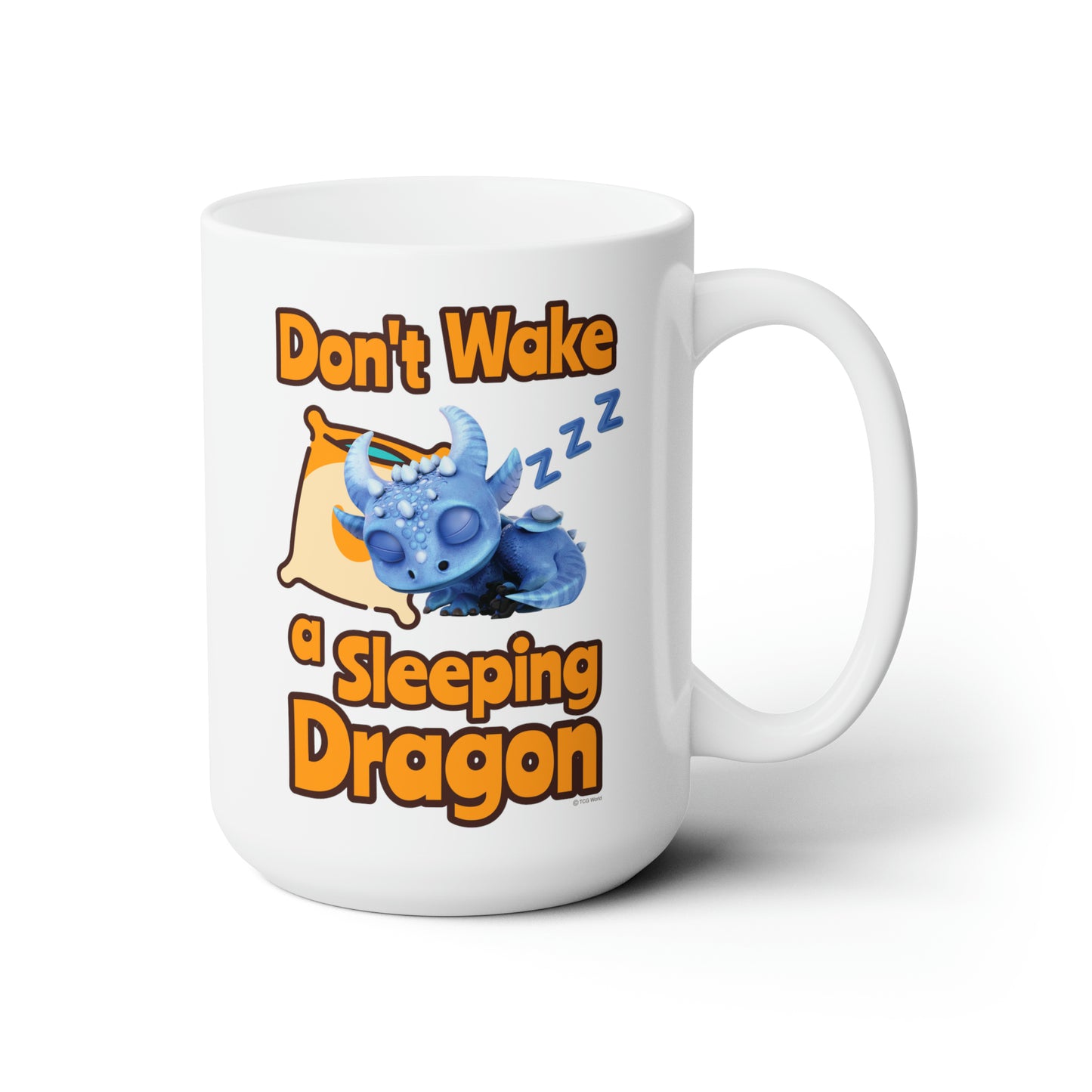 Boreas Don't Wake A Sleeping Dragon Ceramic Mug 15oz
