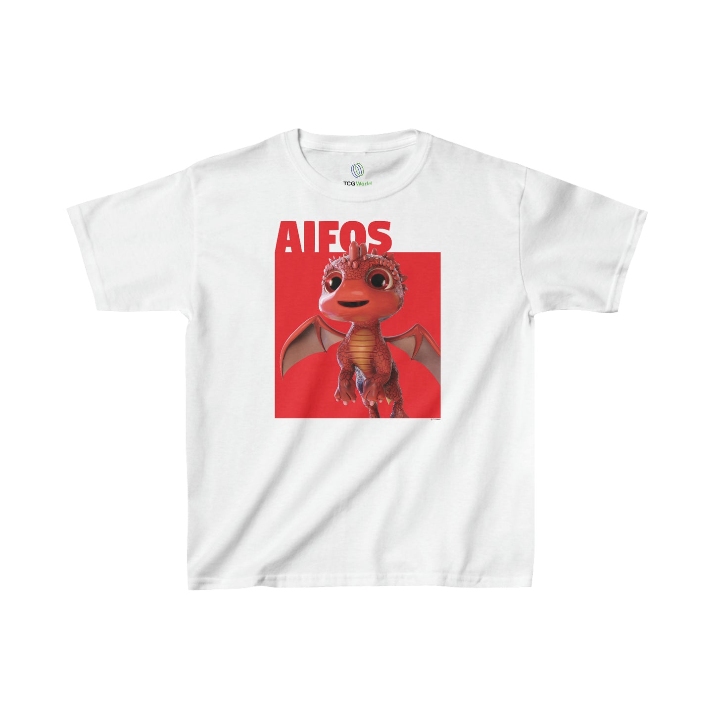 Flying Aifos Color Block - Kids Heavy Cotton™ Tee T-Shirt