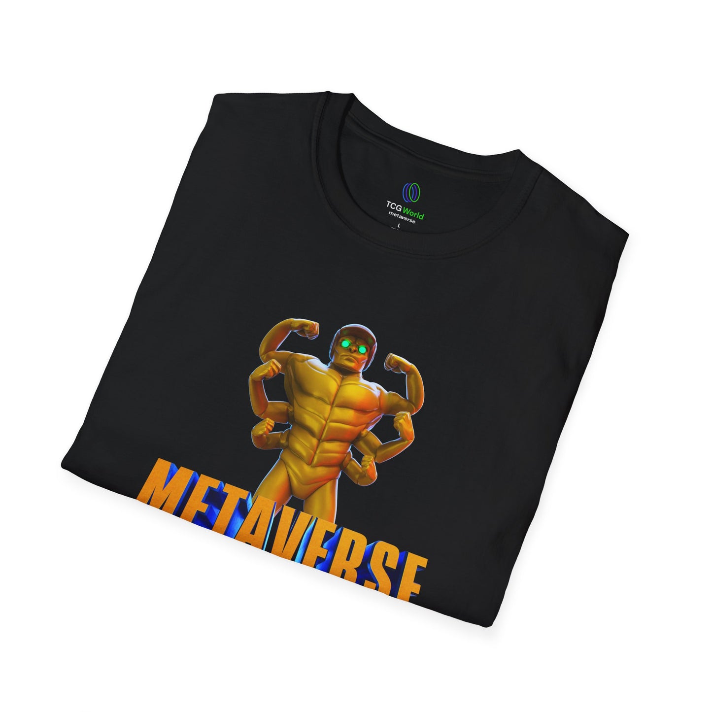 Helmix Metaverse Muscles - TCG World Metaverse Unisex Adult Softstyle T-Shirt