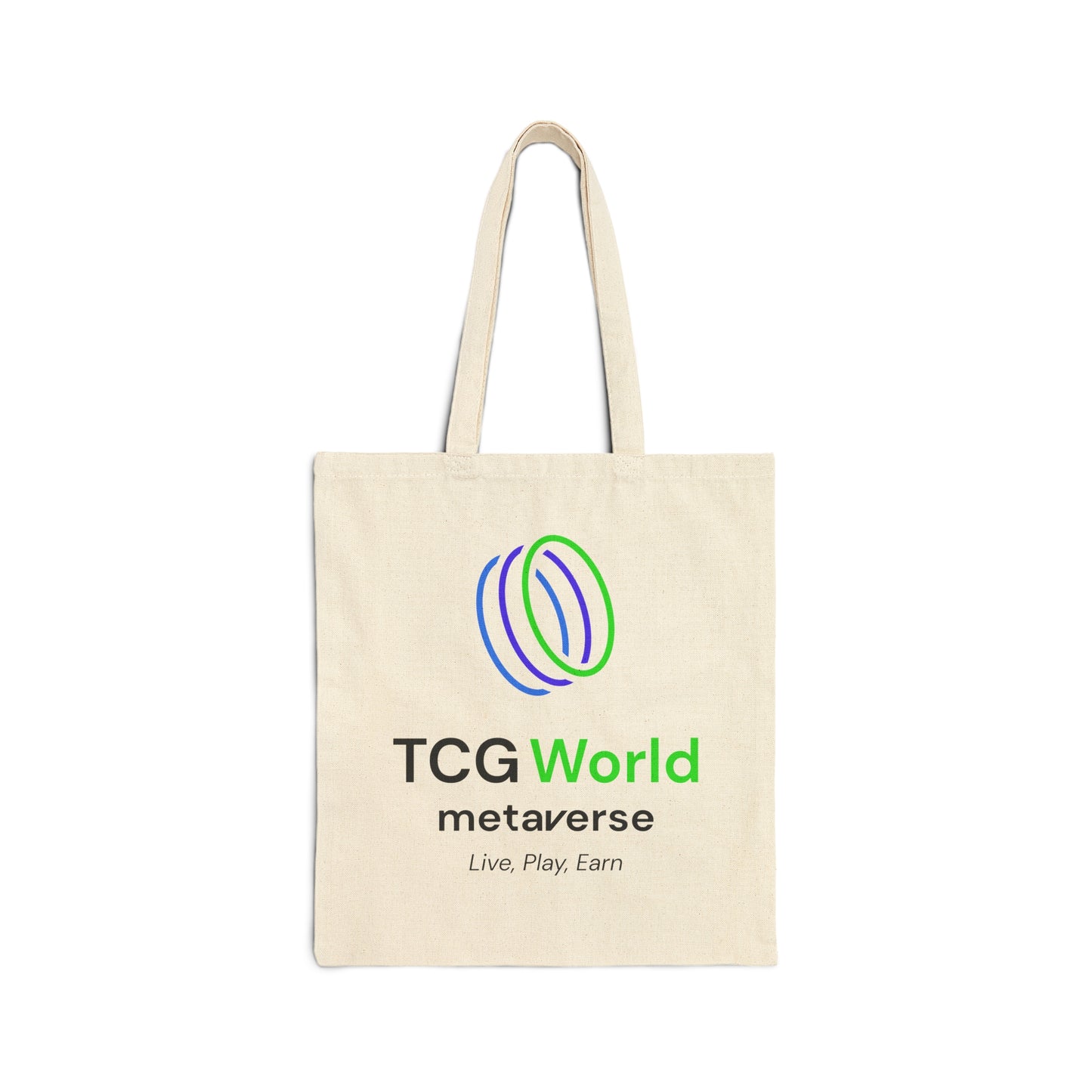 Mericlaw F*ck Yeah - TCG World Metaverse Sprite / American Flag Canvas Tote Bag