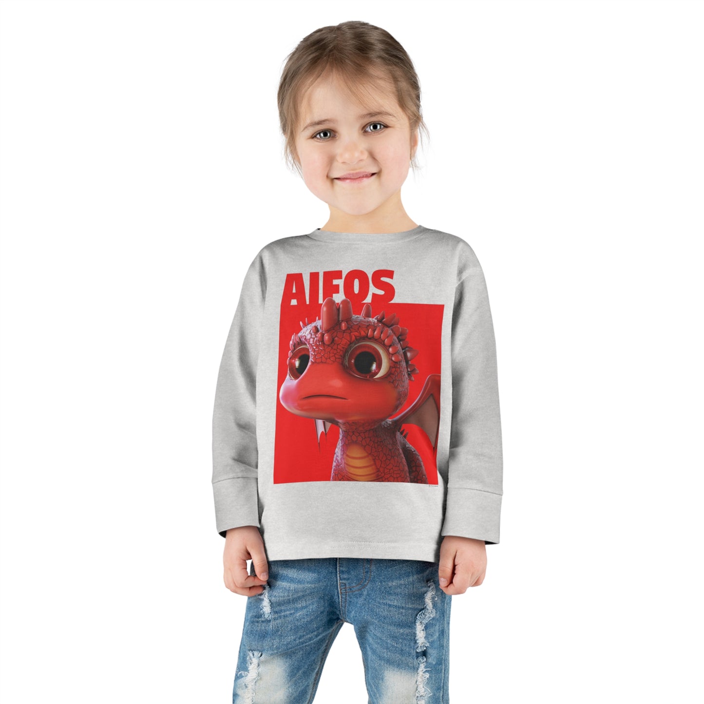 Aifos Color Block Toddler Long Sleeve Shirt
