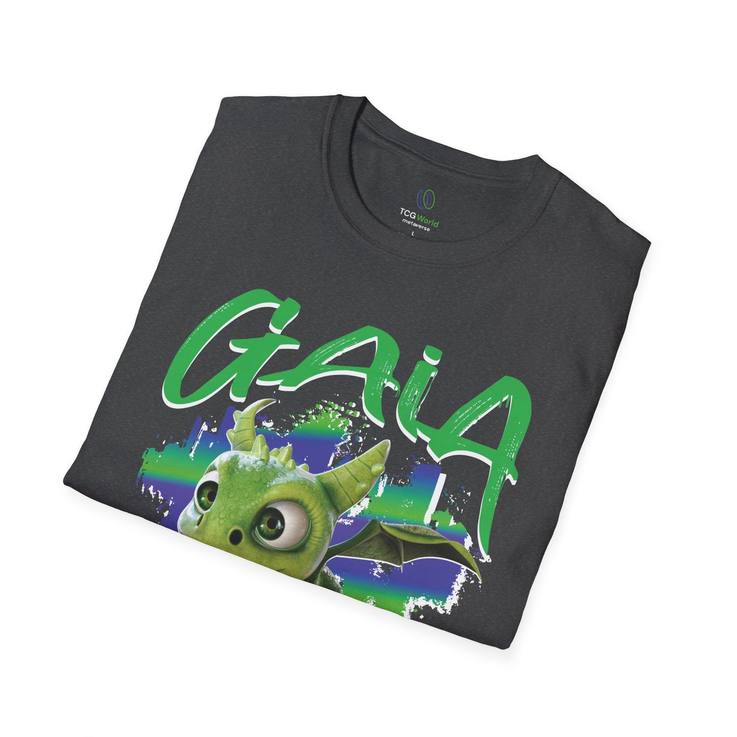 Gaia The Grand - Paint Splatter Unisex Adult Softstyle T-Shirt